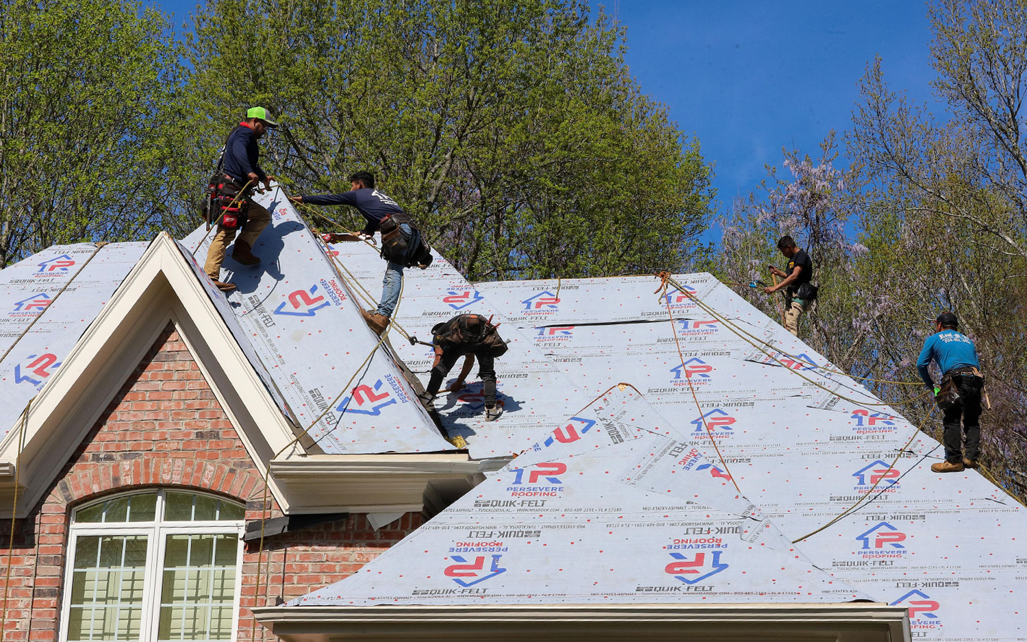 Step 2: Drip edge and ice shield installation