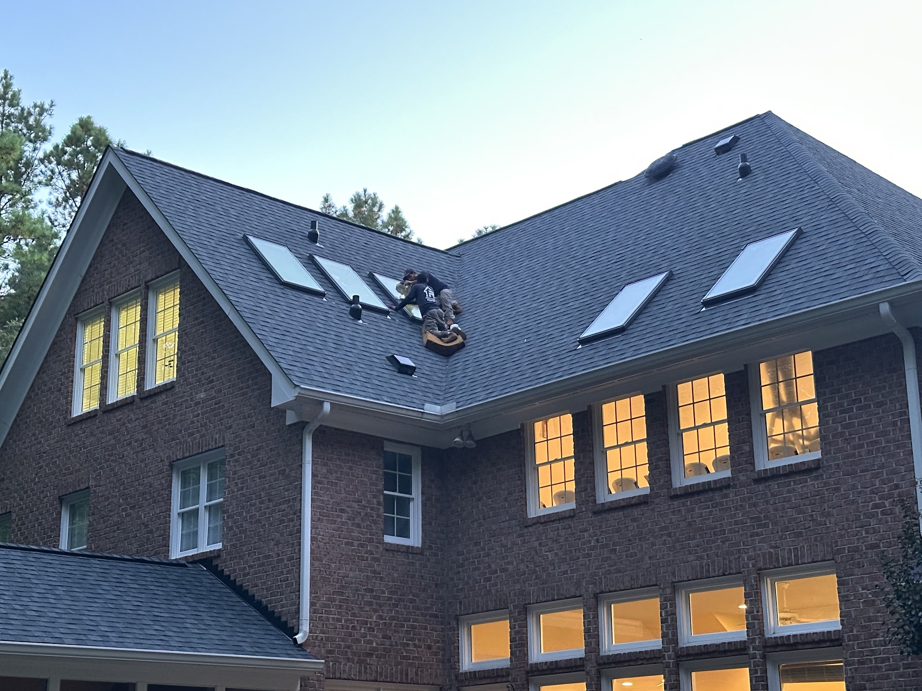 Skylight installation showcase