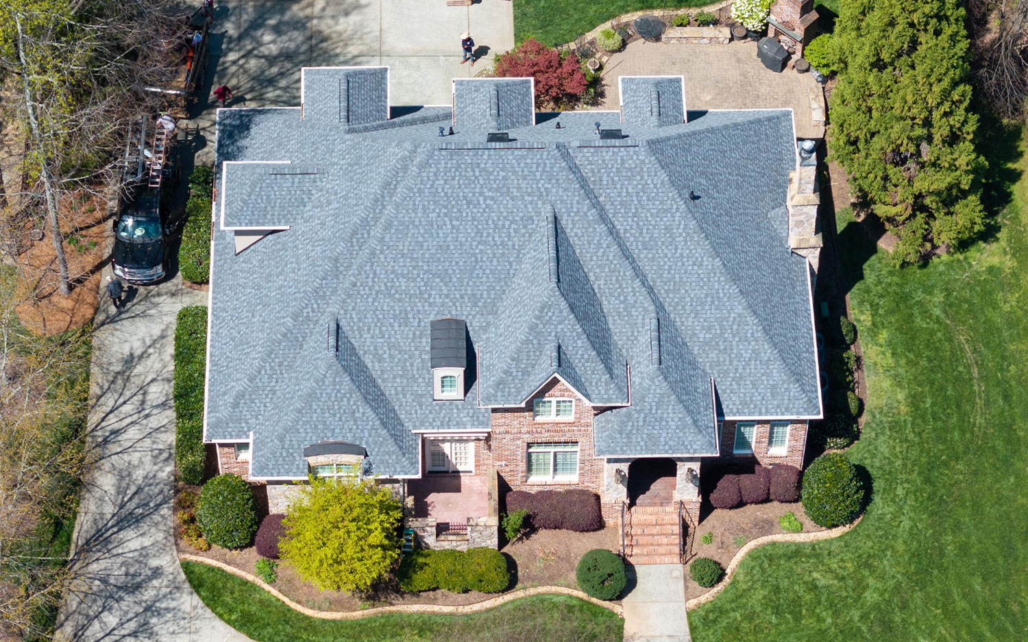 Step 6: Completed roof with professional results