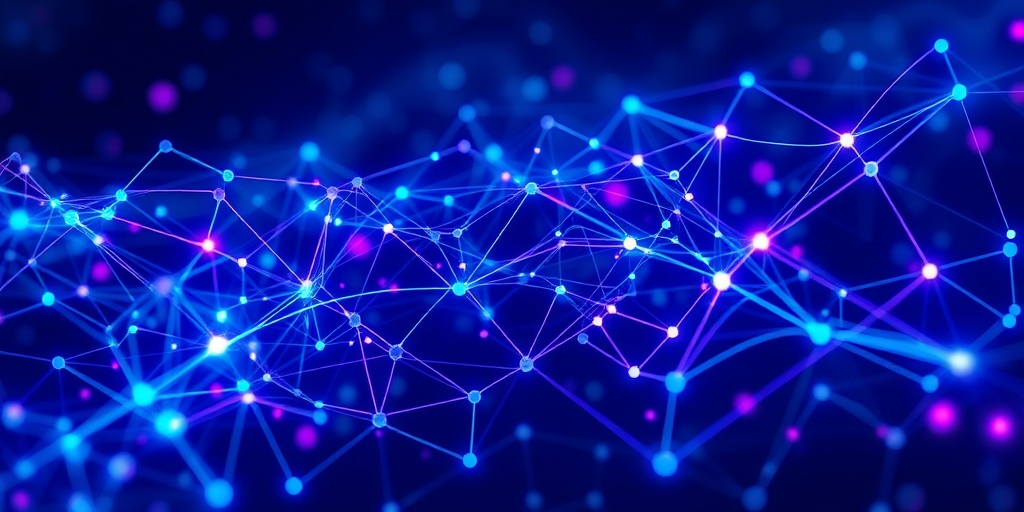 AI neural network visualization
