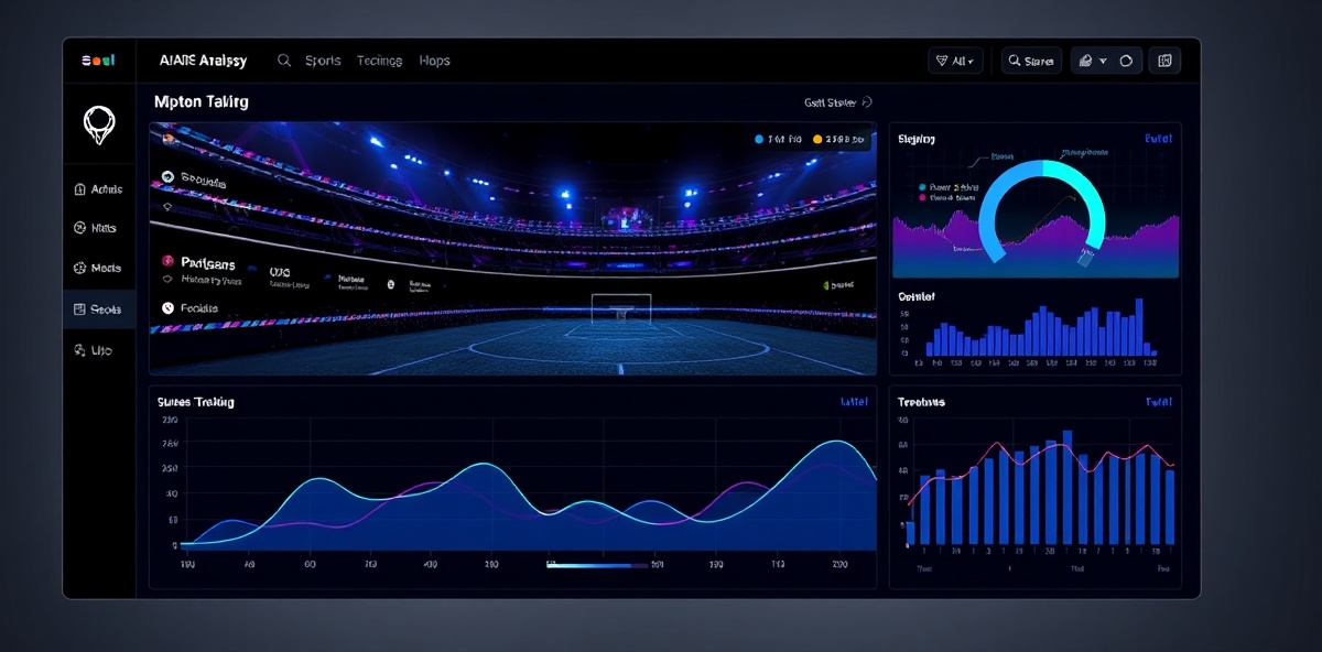 Sports video analysis dashboard