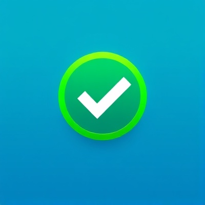Checkmark de confirmación