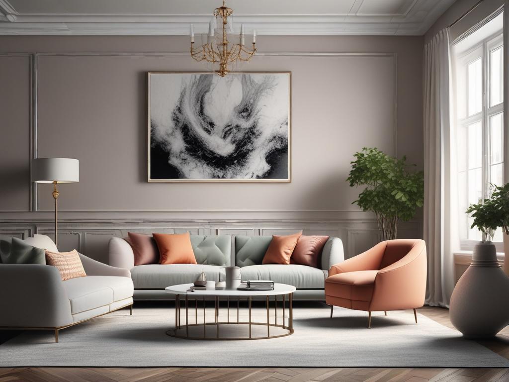 bold interiors, artistic designs, luxury textures, vibrant colors, unique patterns