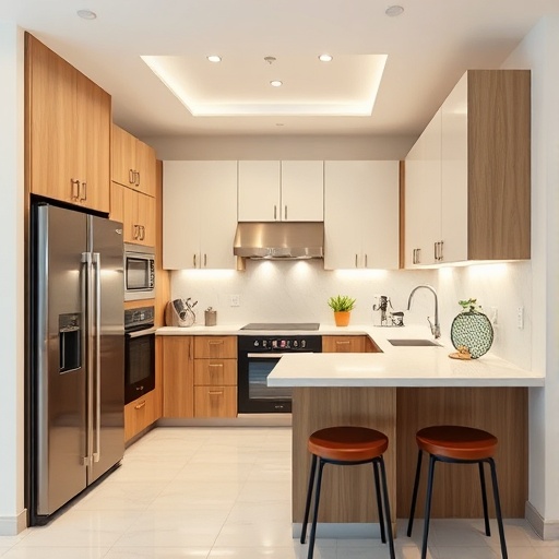 Modern kitchen and flooring upgrade - premium rental property finishes