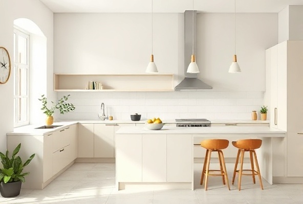 Contemporary Villa Kitchen - After