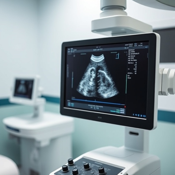 Breast ultrasound examination