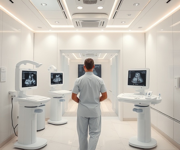 Shruti Ultrasound clinic interior with advanced medical equipment