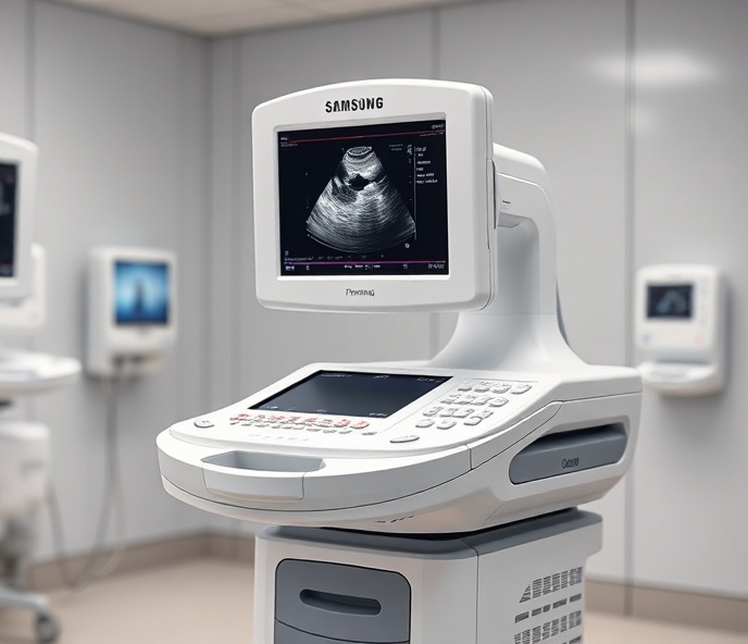 Samsung premium ultrasound machine with advanced diagnostic features