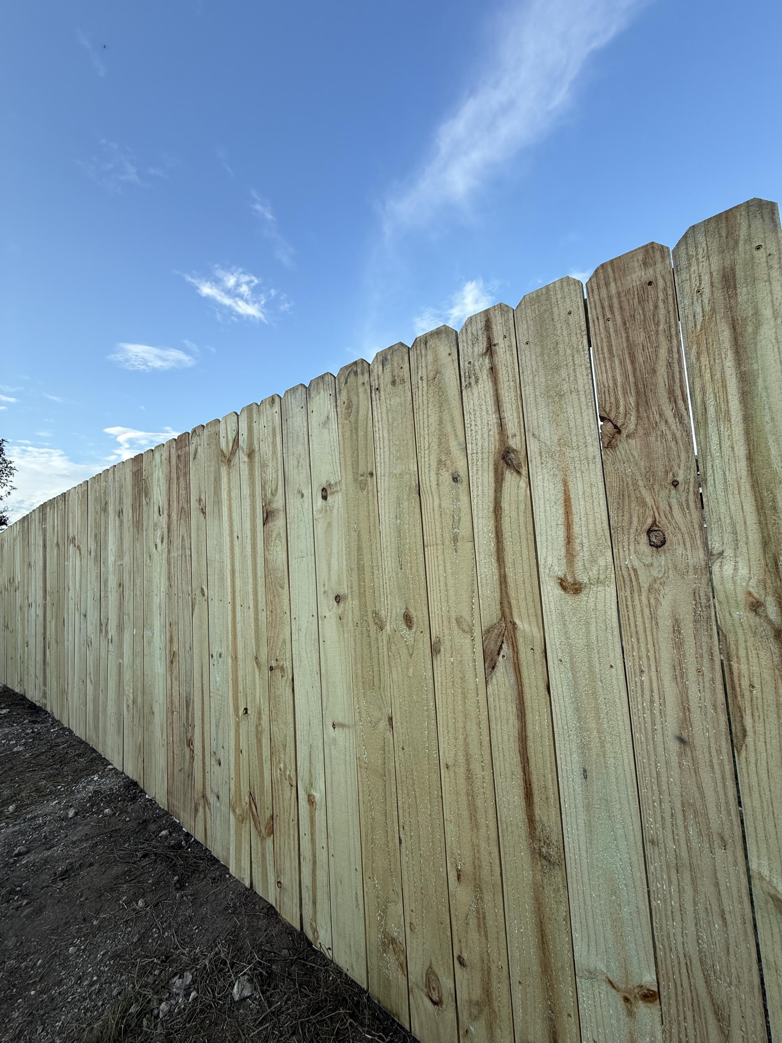 pressure treated fence repair- San Antonio