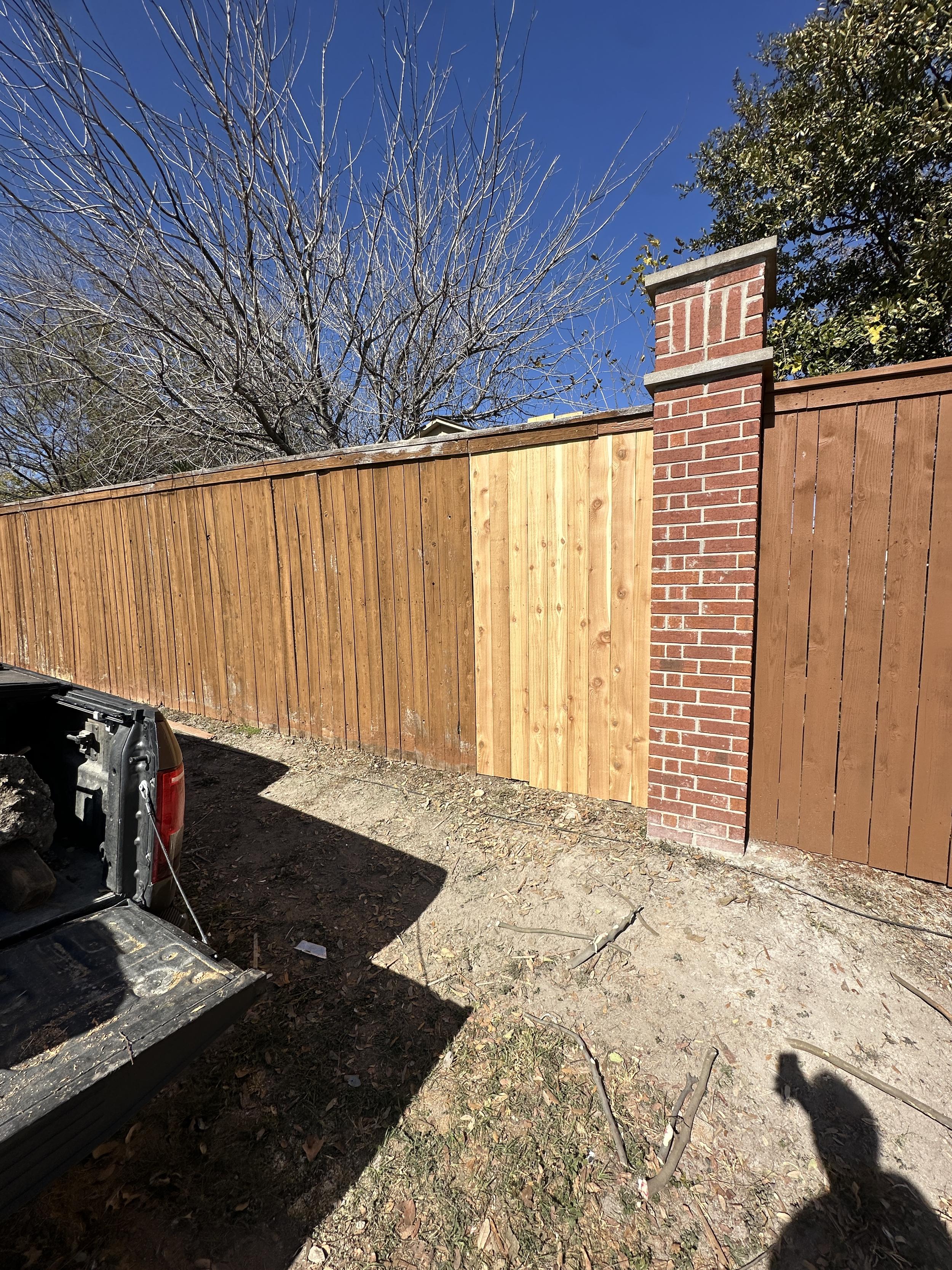 cedar fence picket replacement- San Antonio