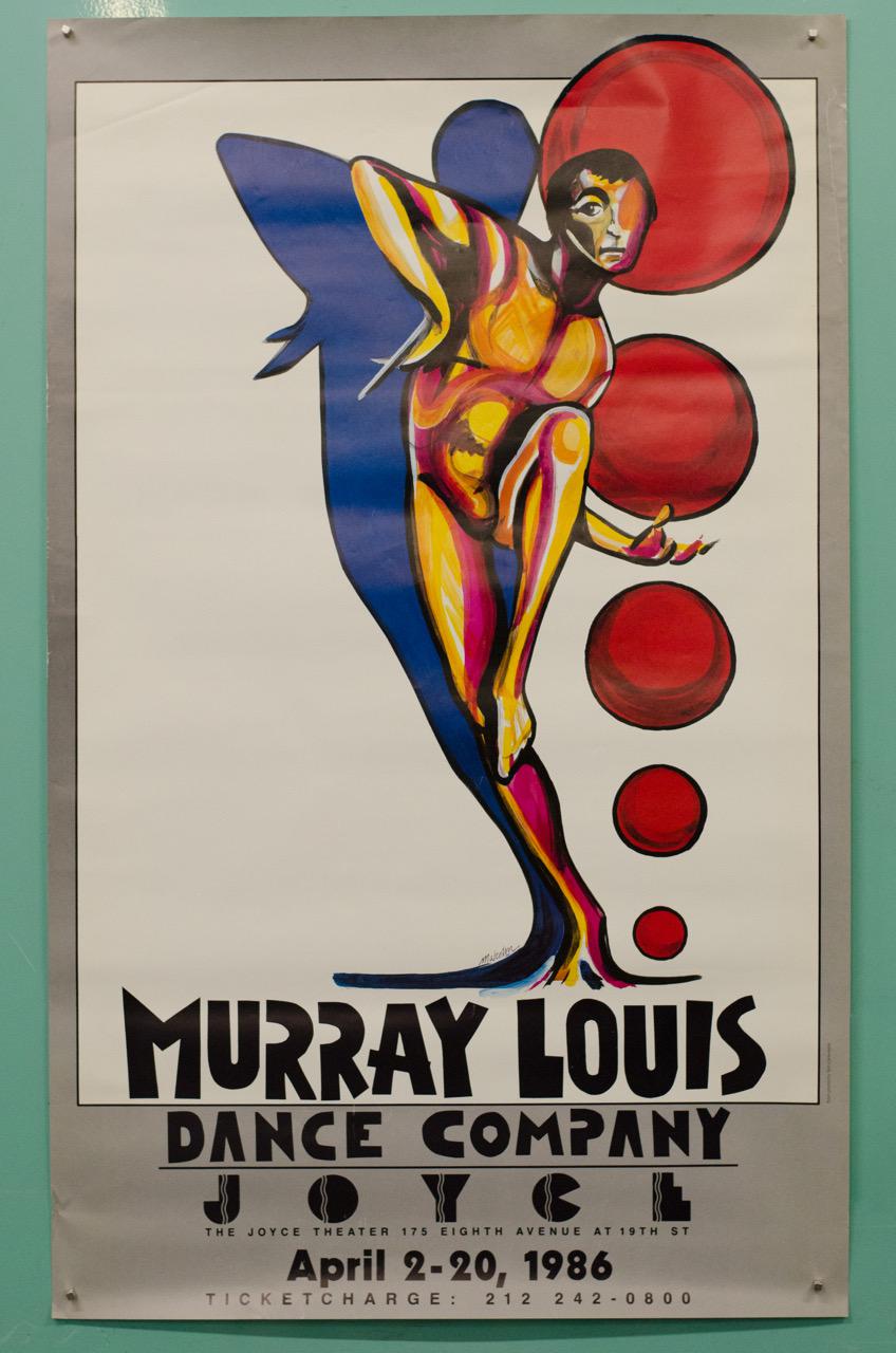 Murray Louis Dance company poster