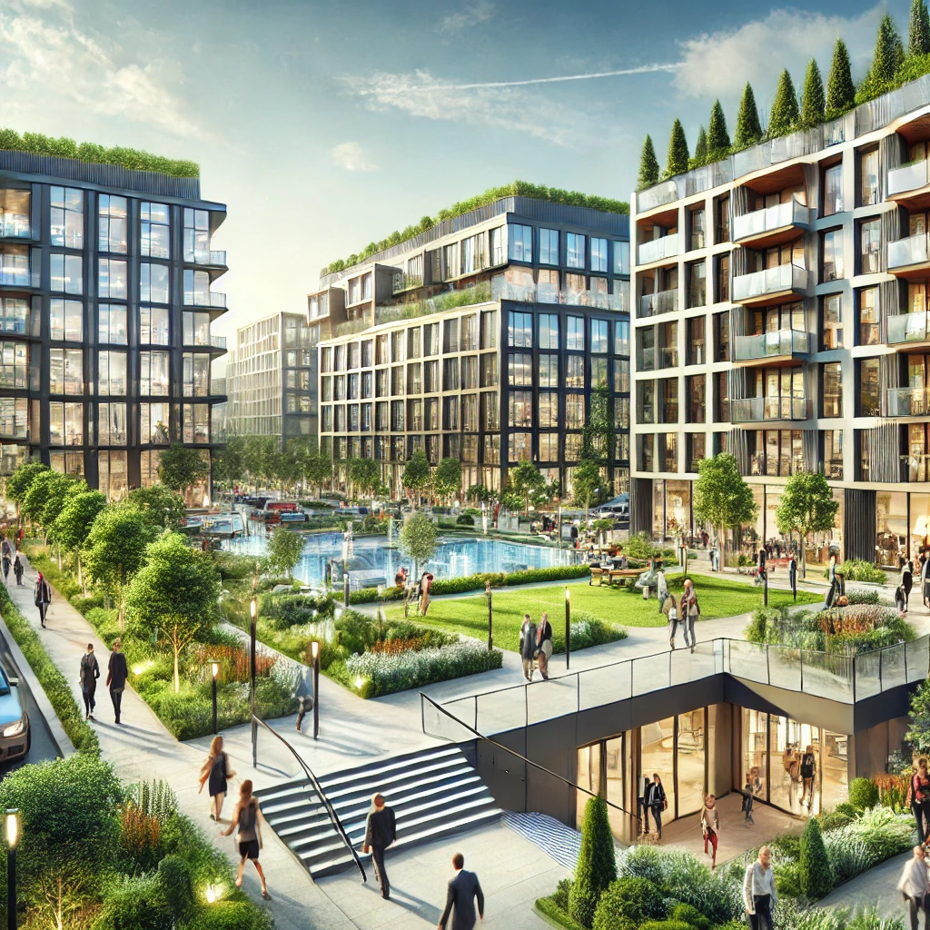 dall·e 2025-01-10 02.36.03 - a visually appealing image depicting a modern mixed-use property with a combination of residential and commercial spaces. the image includes a sleek o.webp
