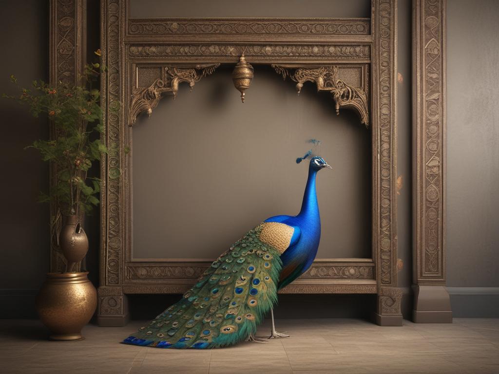 peacock toran, traditional decor, elegant design, cultural richness, festive decoration