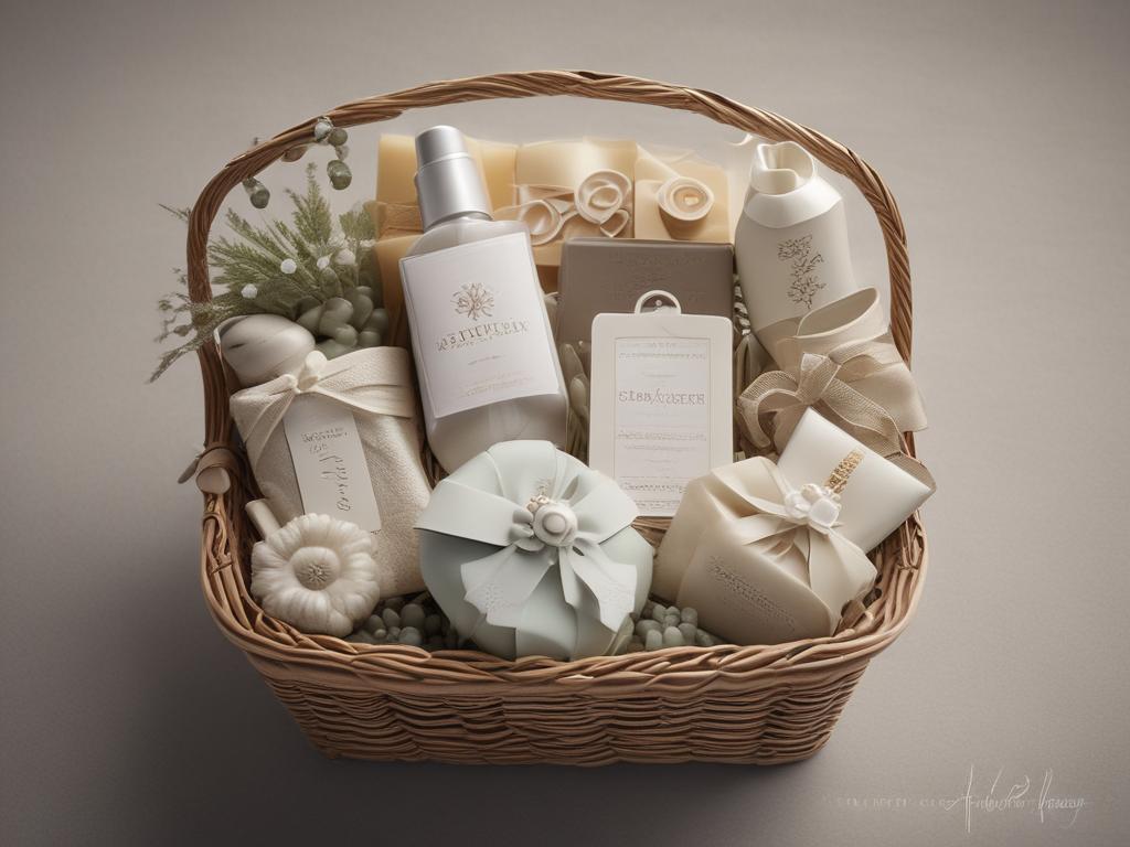 wedding gift basket, personalized gifts, luxury items, celebration, unique gifting