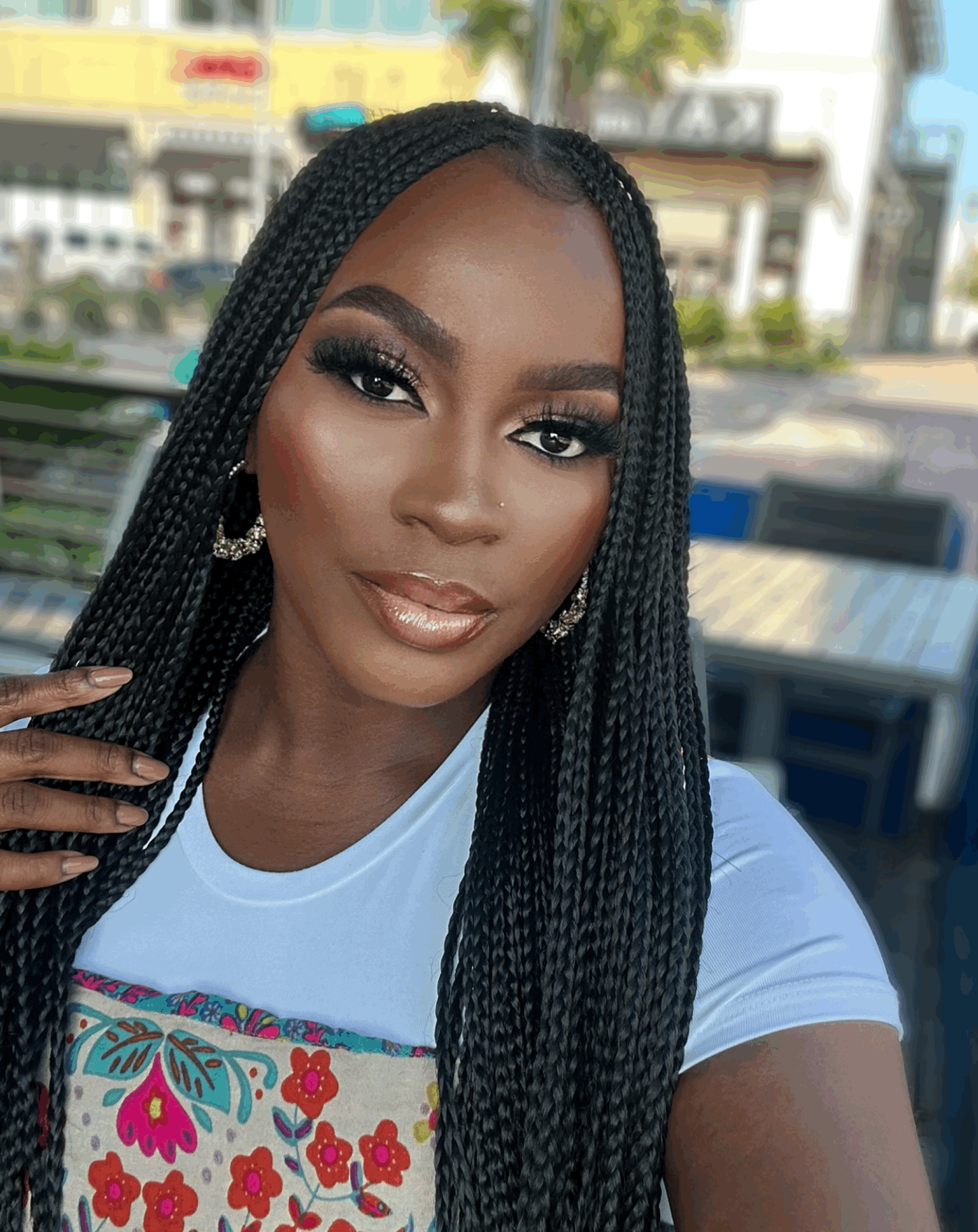 Hair stylist portrait