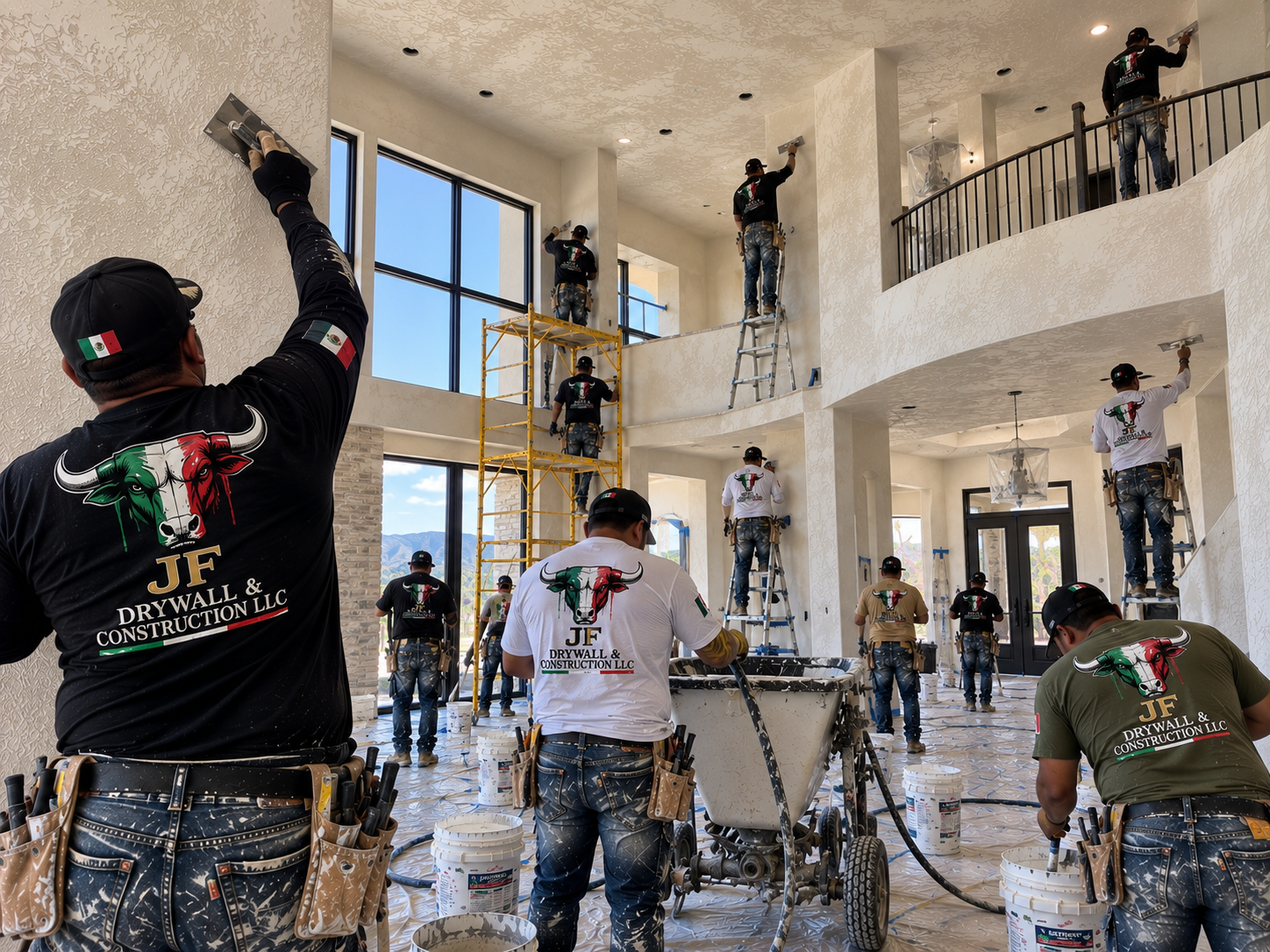 JF Drywall & Construction project