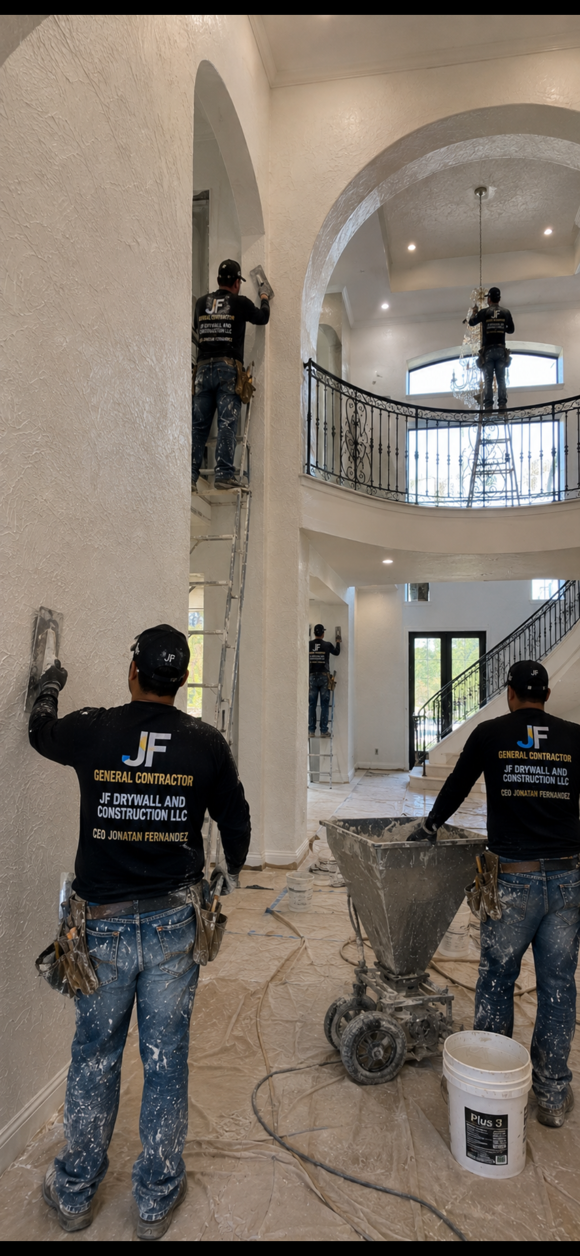 JF Drywall & Construction project