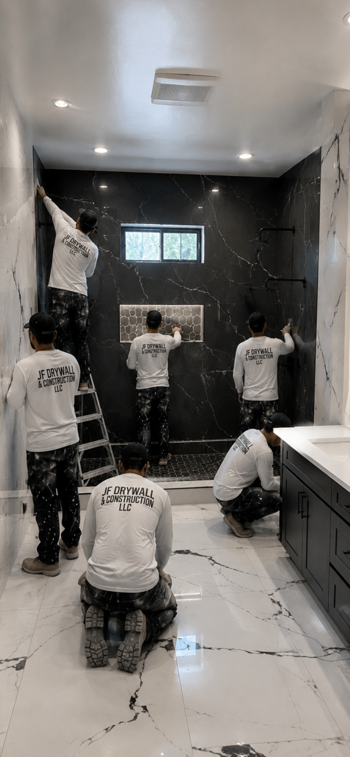 JF Drywall & Construction project