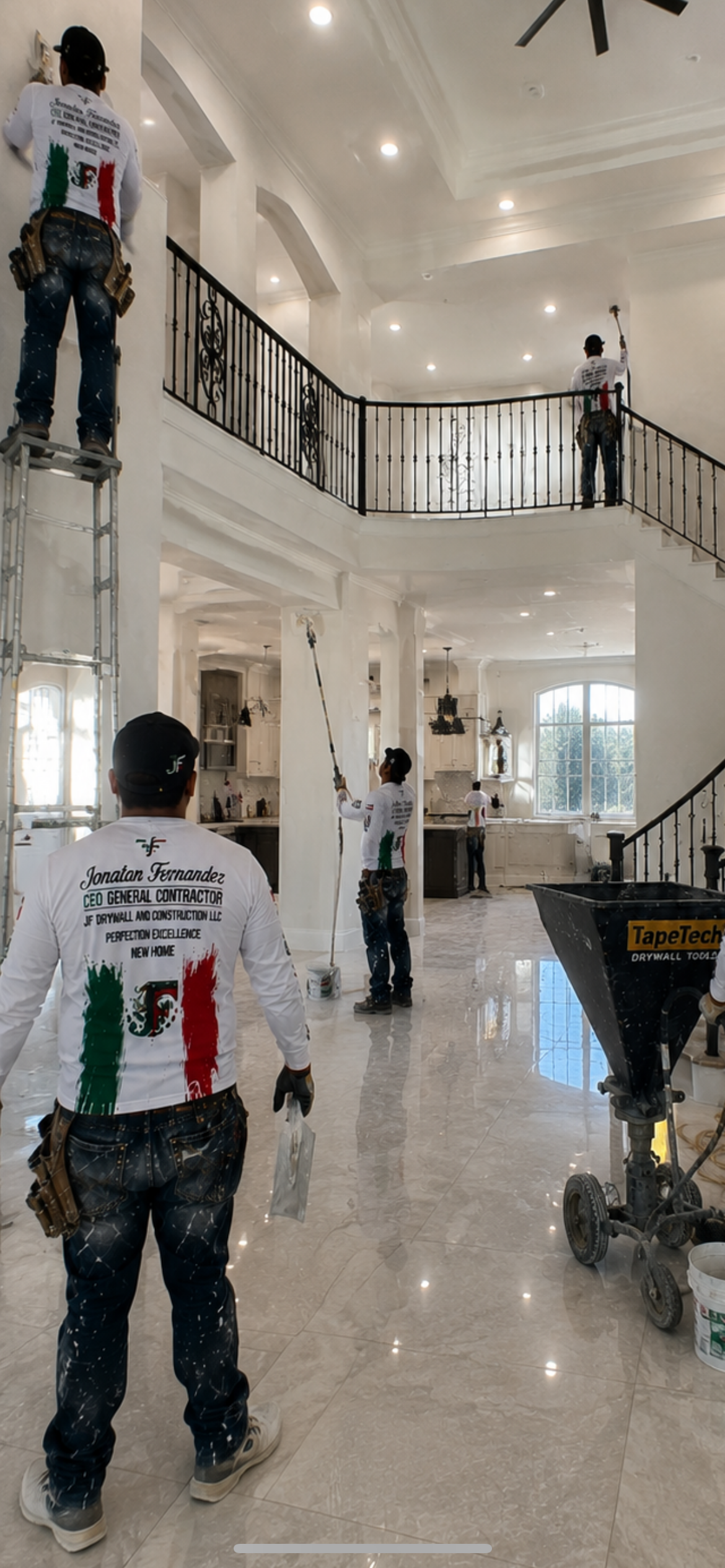 JF Drywall & Construction project