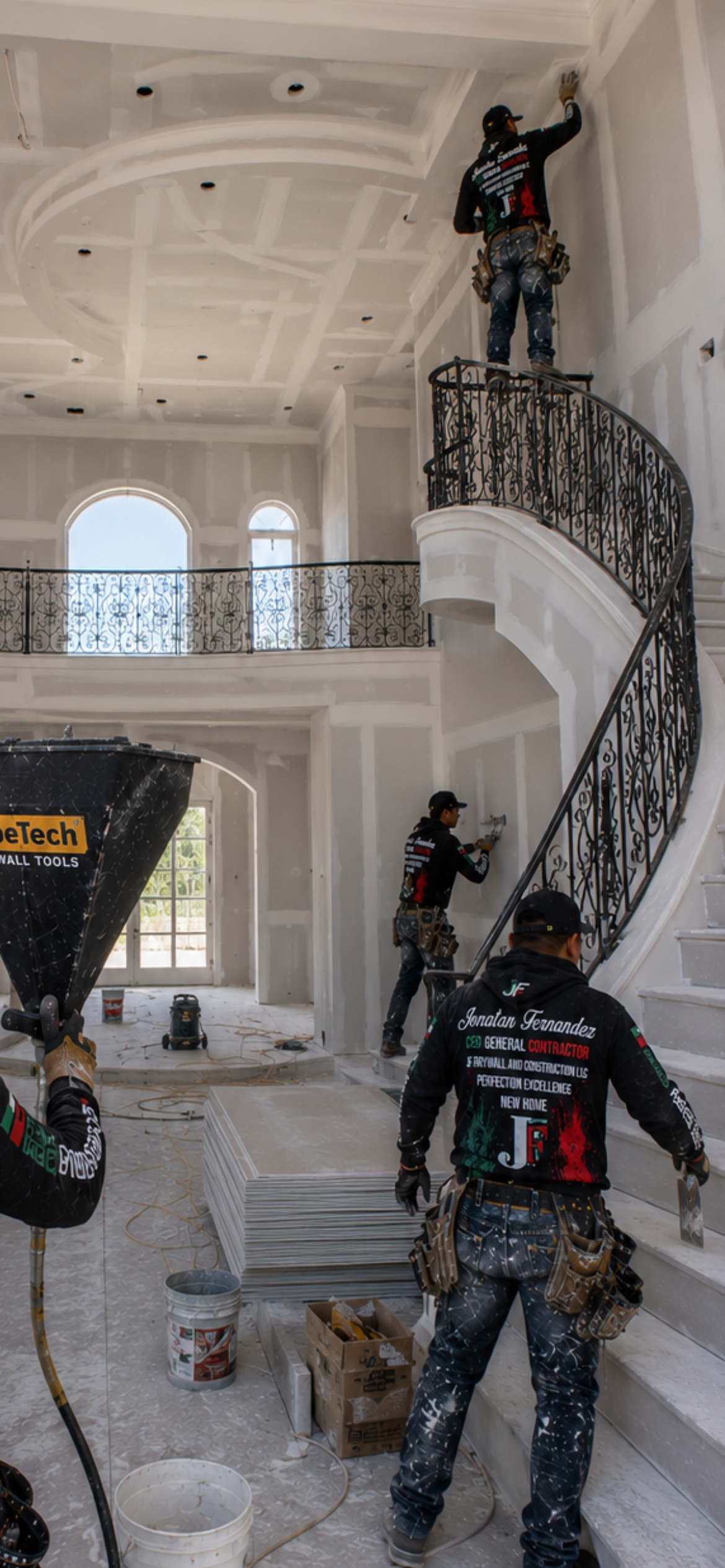 JF Drywall & Construction project