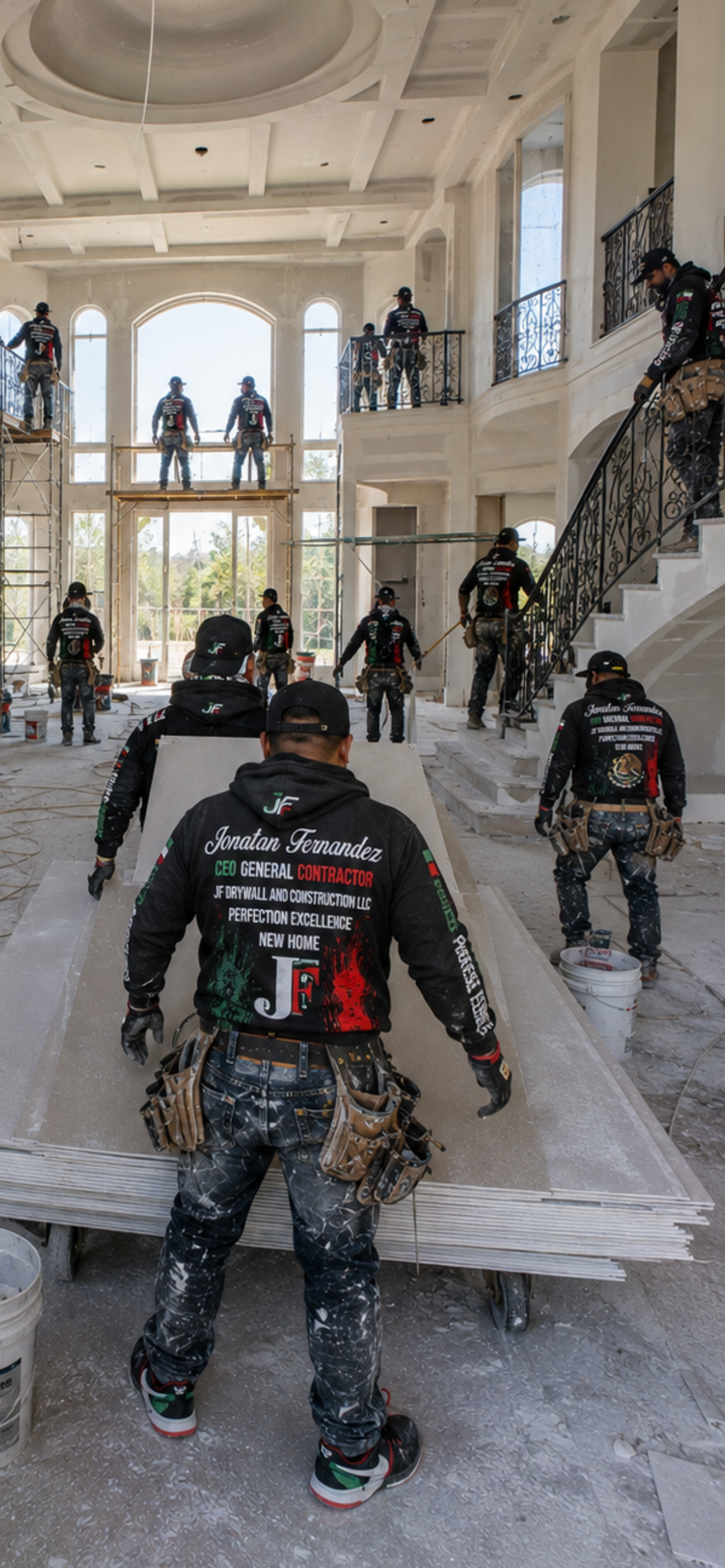JF Drywall & Construction project