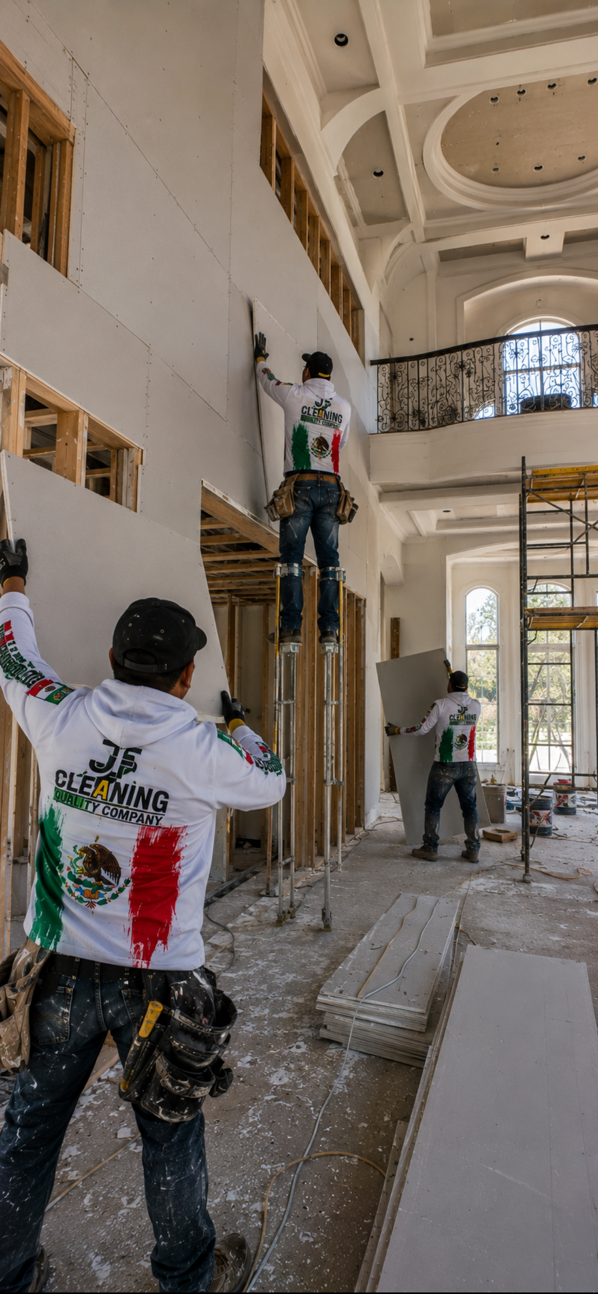 JF Drywall & Construction project