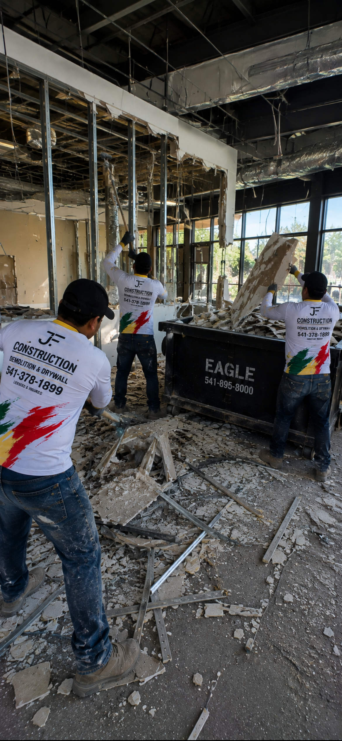 JF Drywall & Construction project
