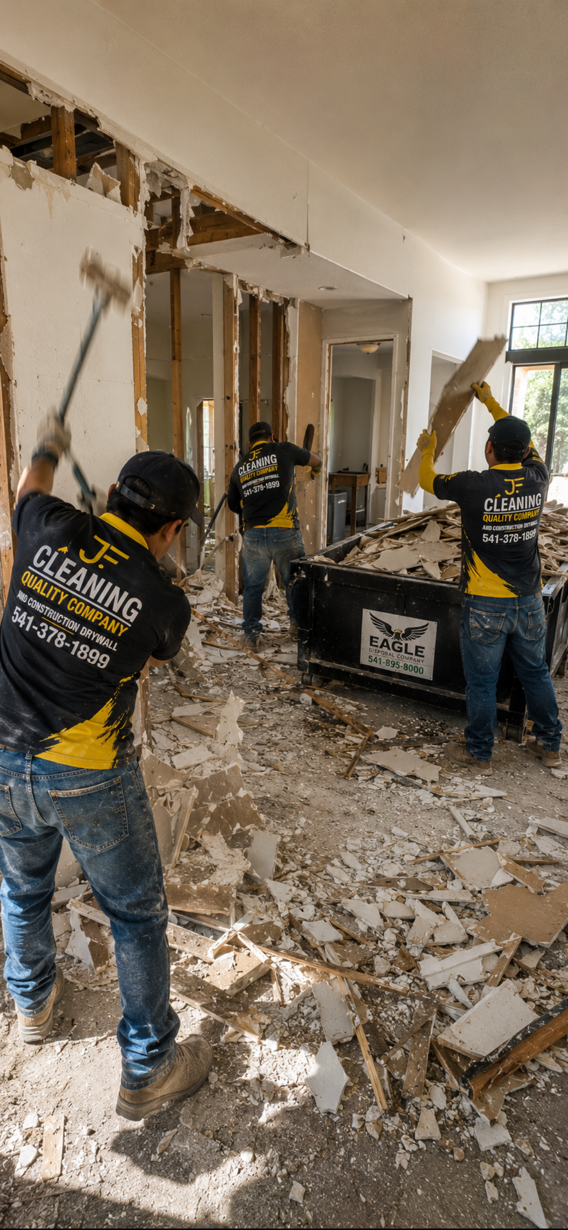 JF Drywall & Construction project