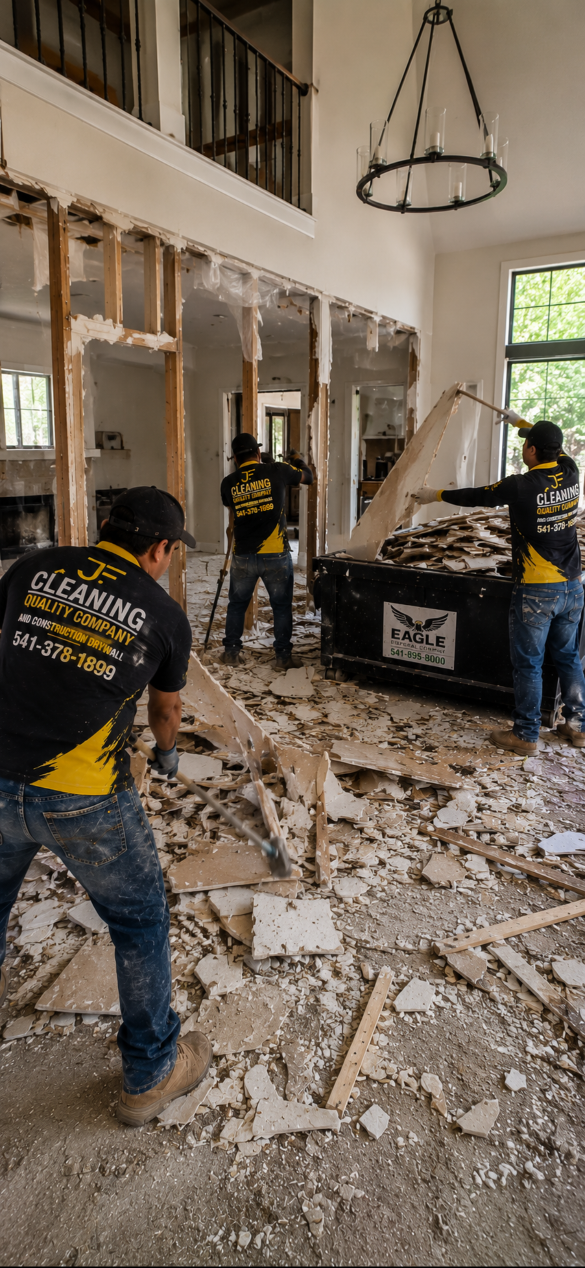 JF Drywall & Construction project