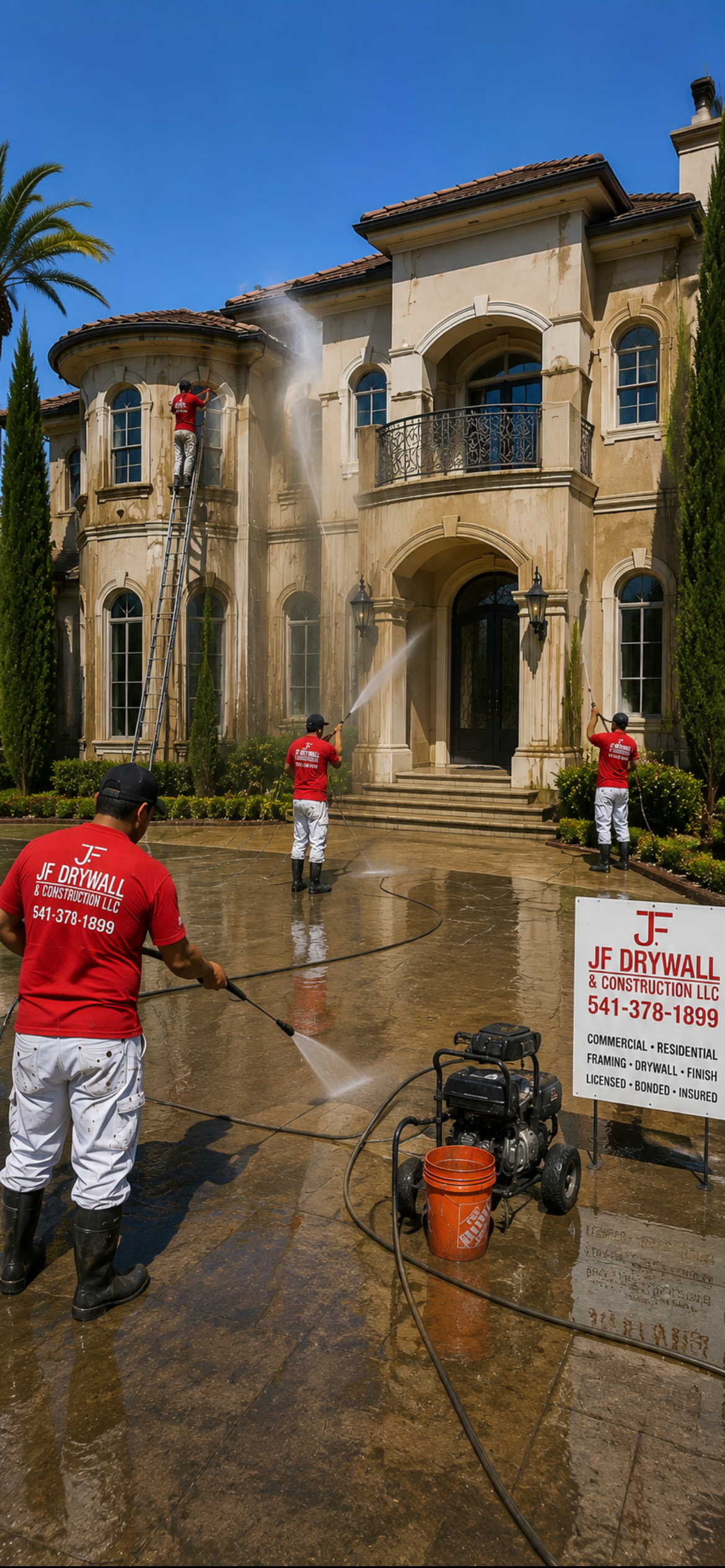 JF Drywall & Construction project
