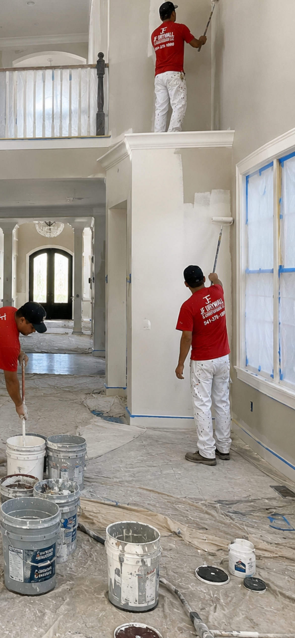 JF Drywall & Construction project