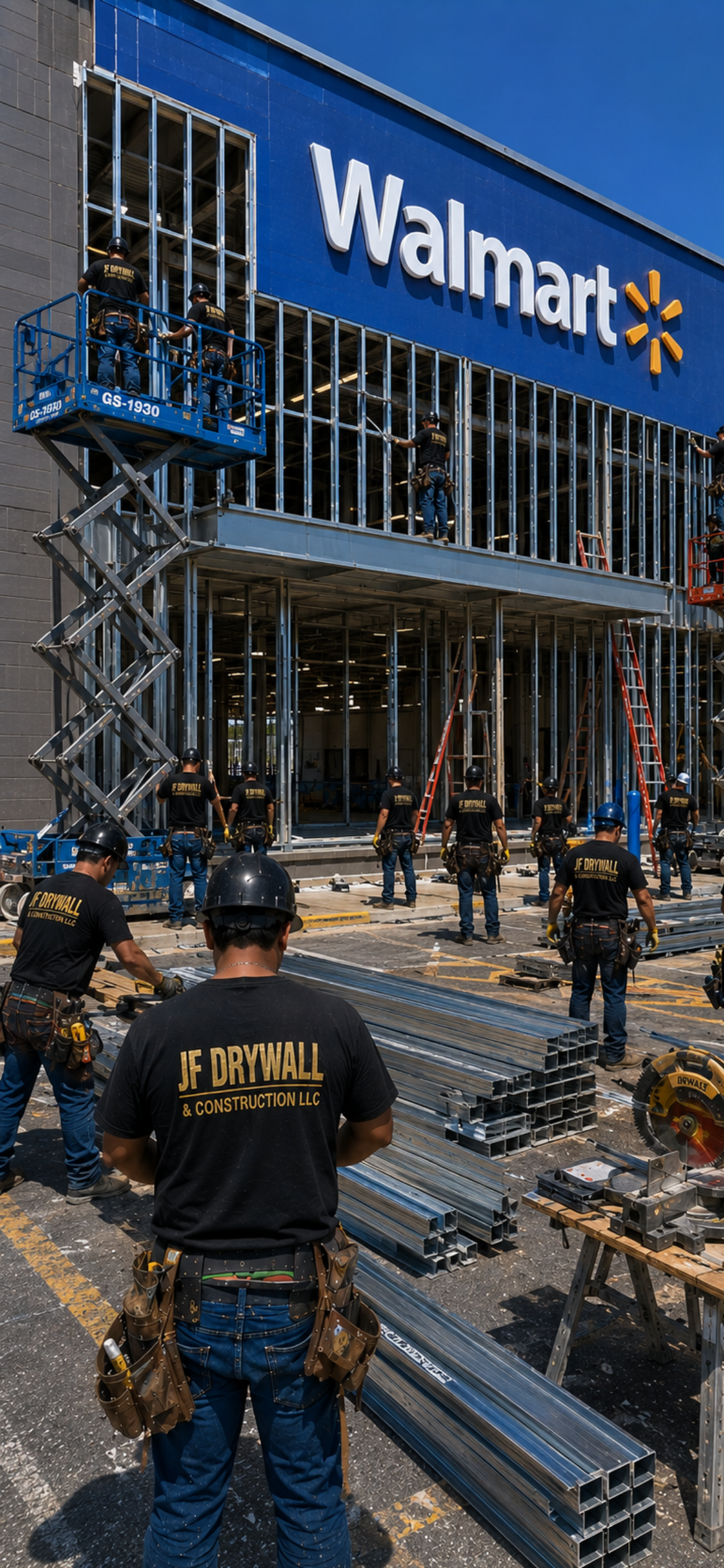 JF Drywall & Construction project
