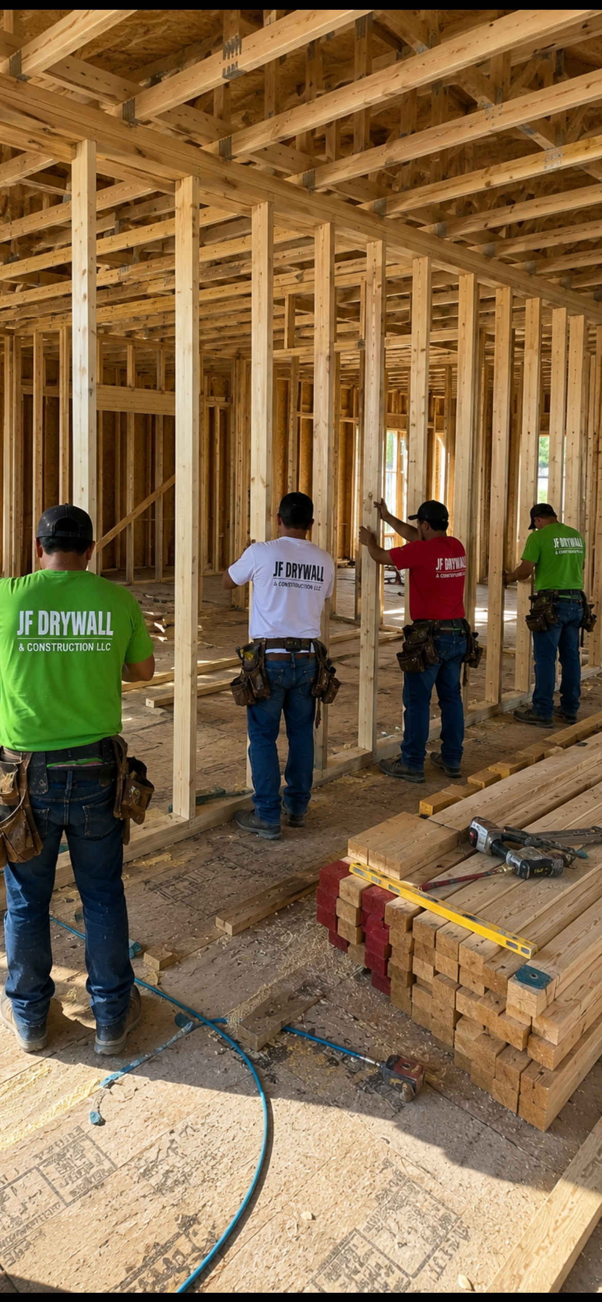 JF Drywall & Construction project