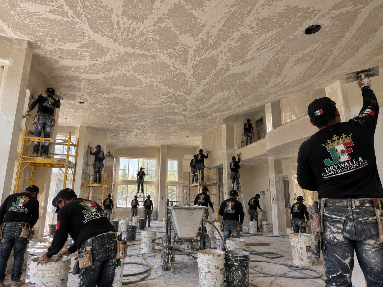 JF Drywall & Construction project