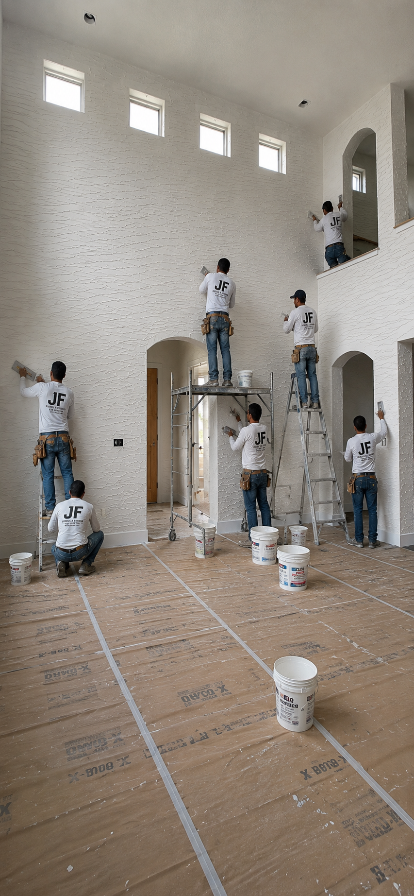 JF Drywall & Construction project