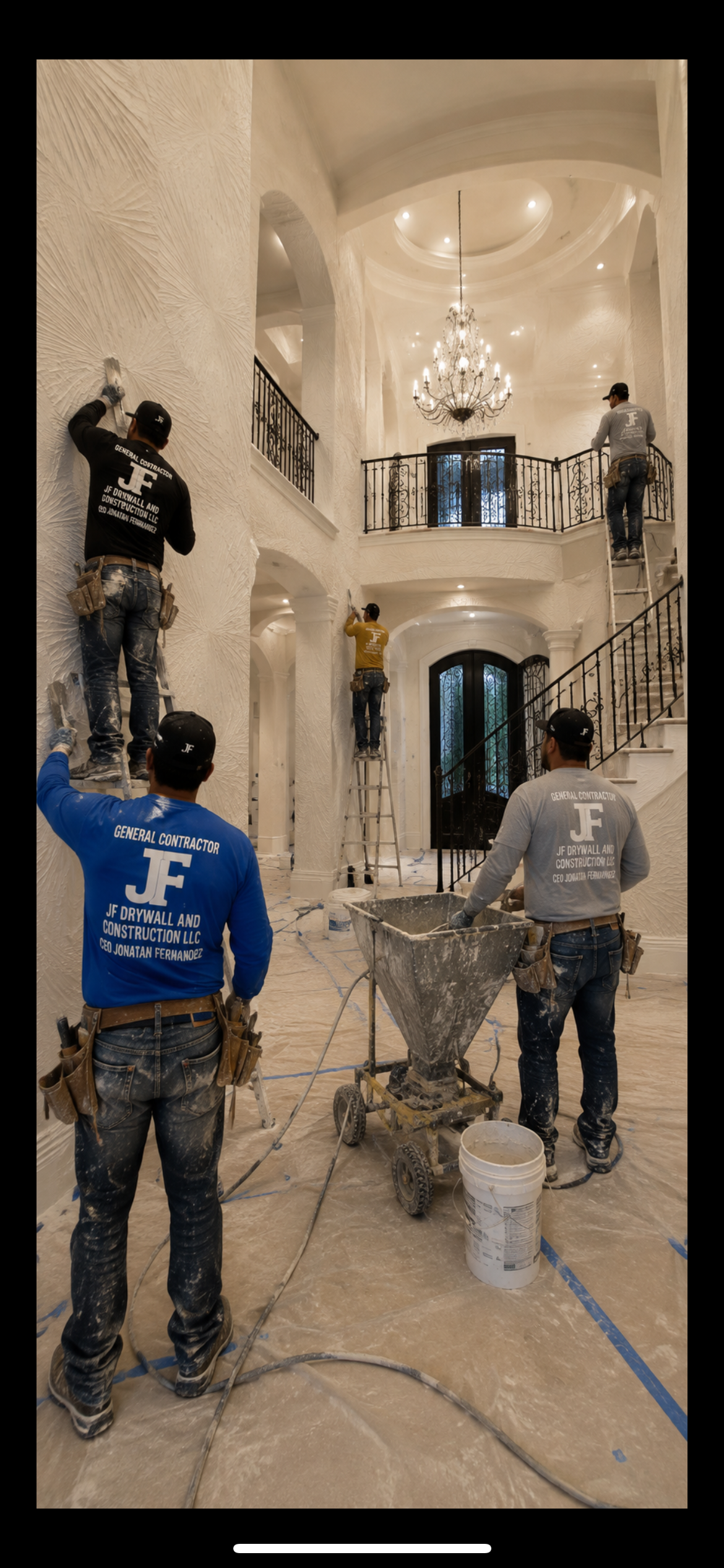 JF Drywall & Construction project