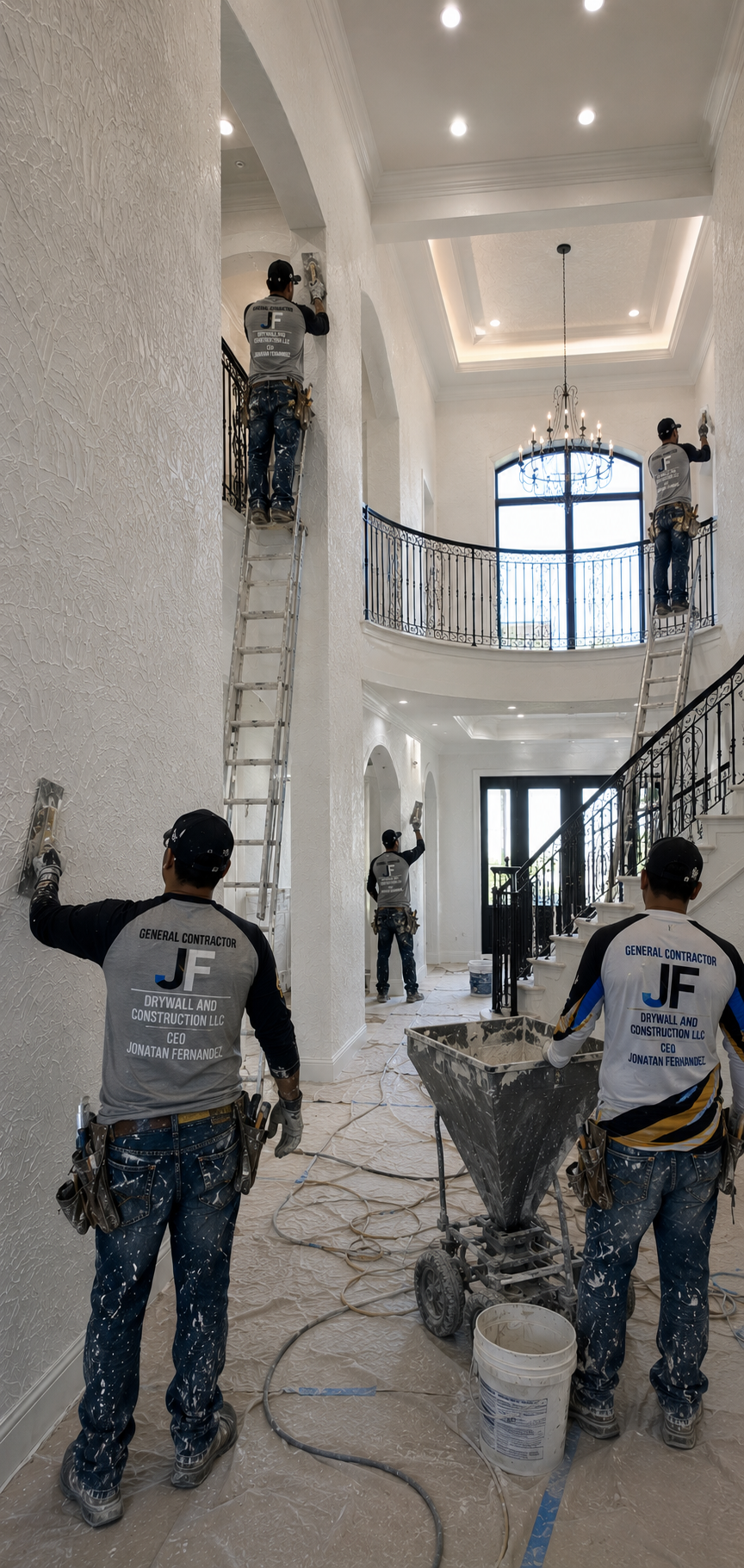 JF Drywall & Construction project