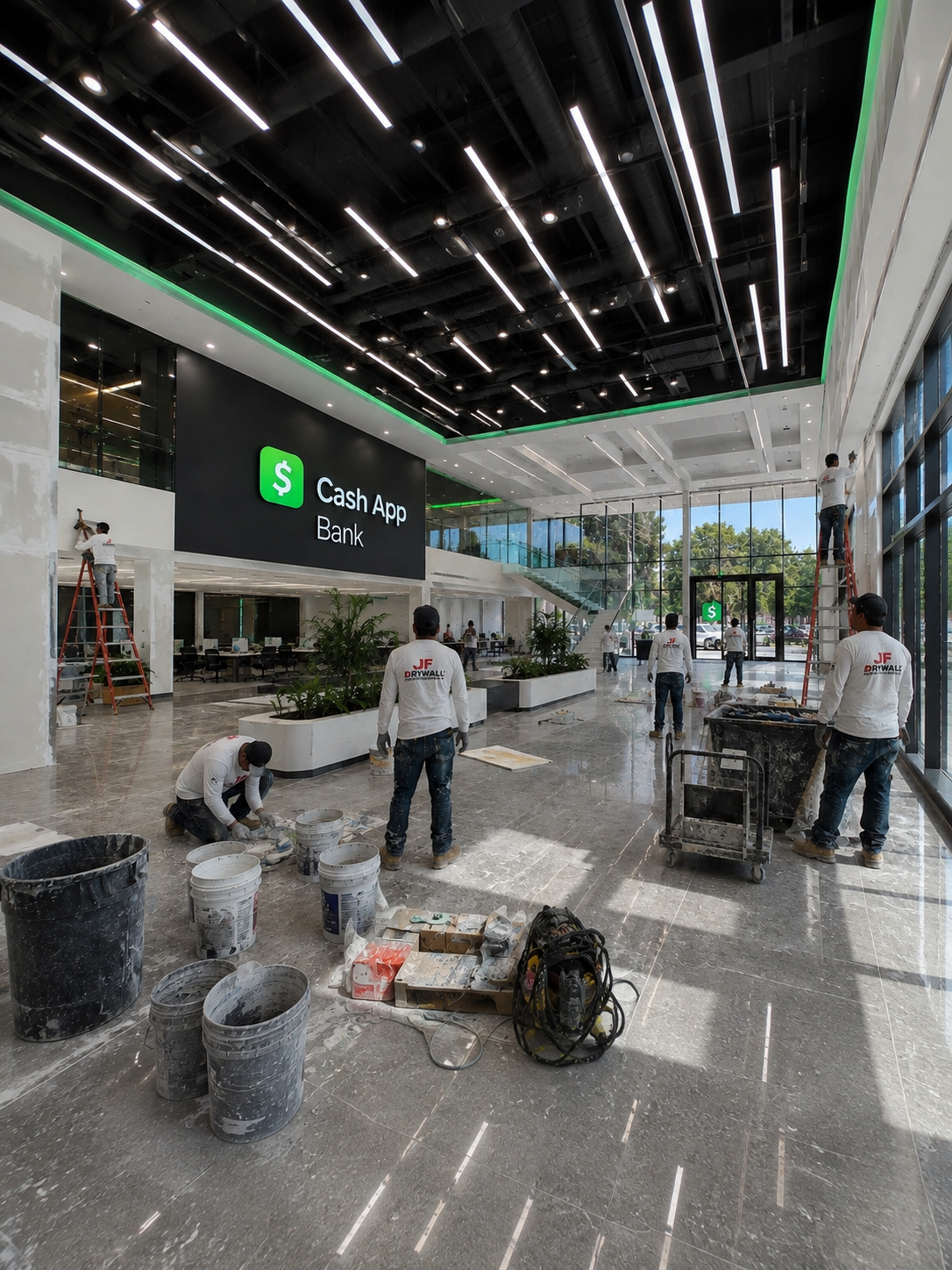 JF Drywall & Construction project