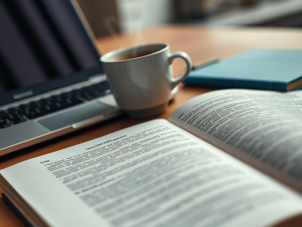 A close up shot of an edited manuscript with marked