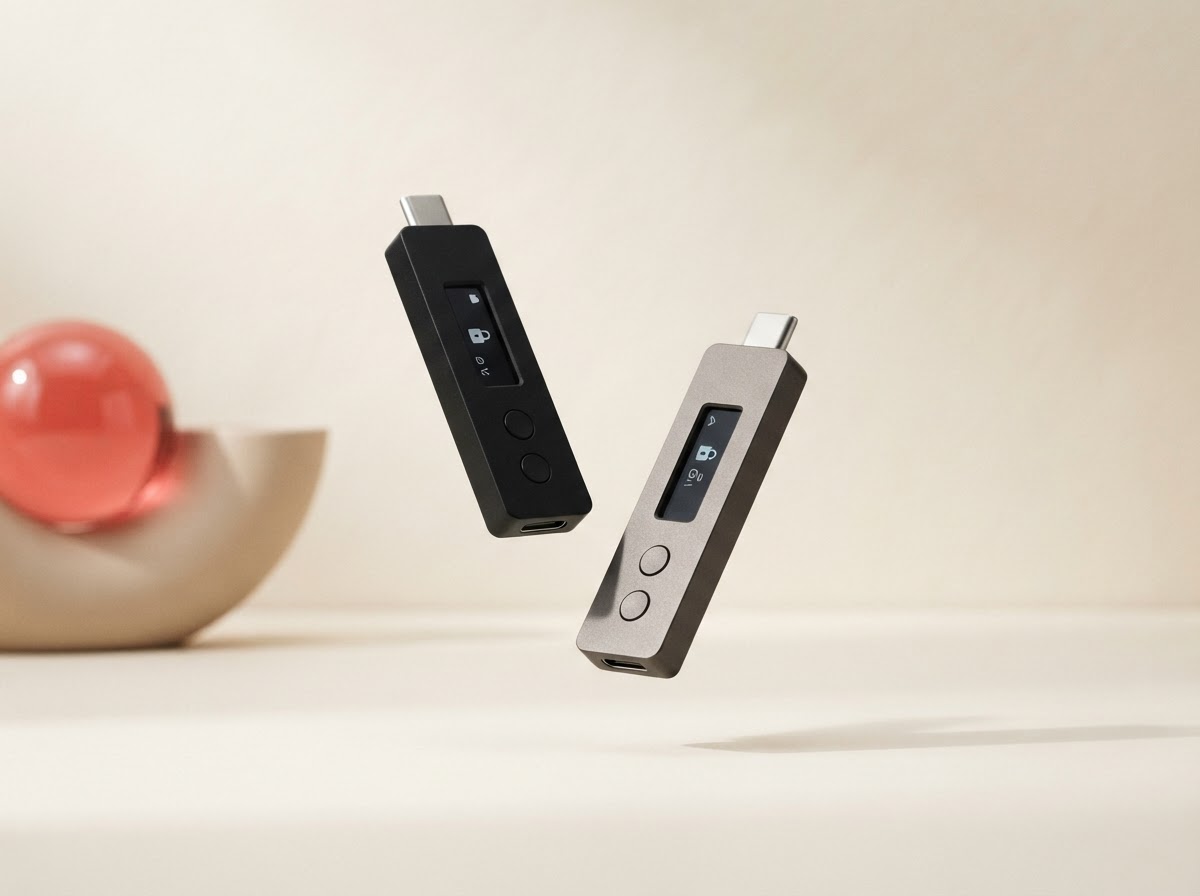 Two thoughtfully designed offline hardware wallets