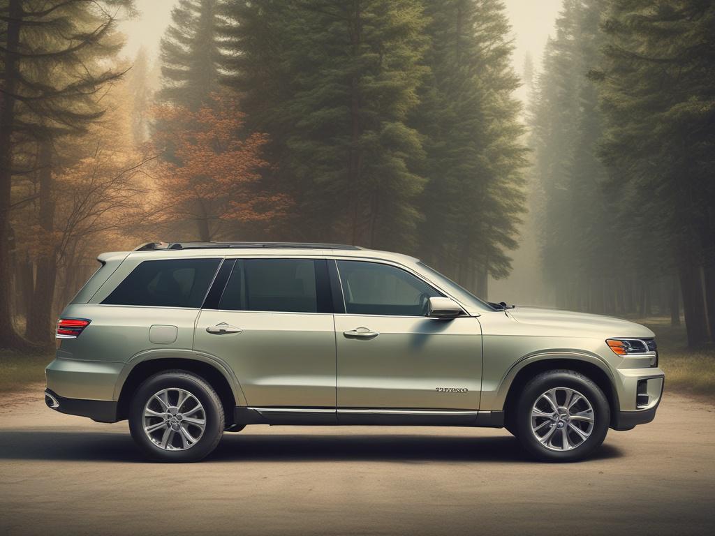 family SUV, spacious vehicle, safety features, versatile design, family adventures