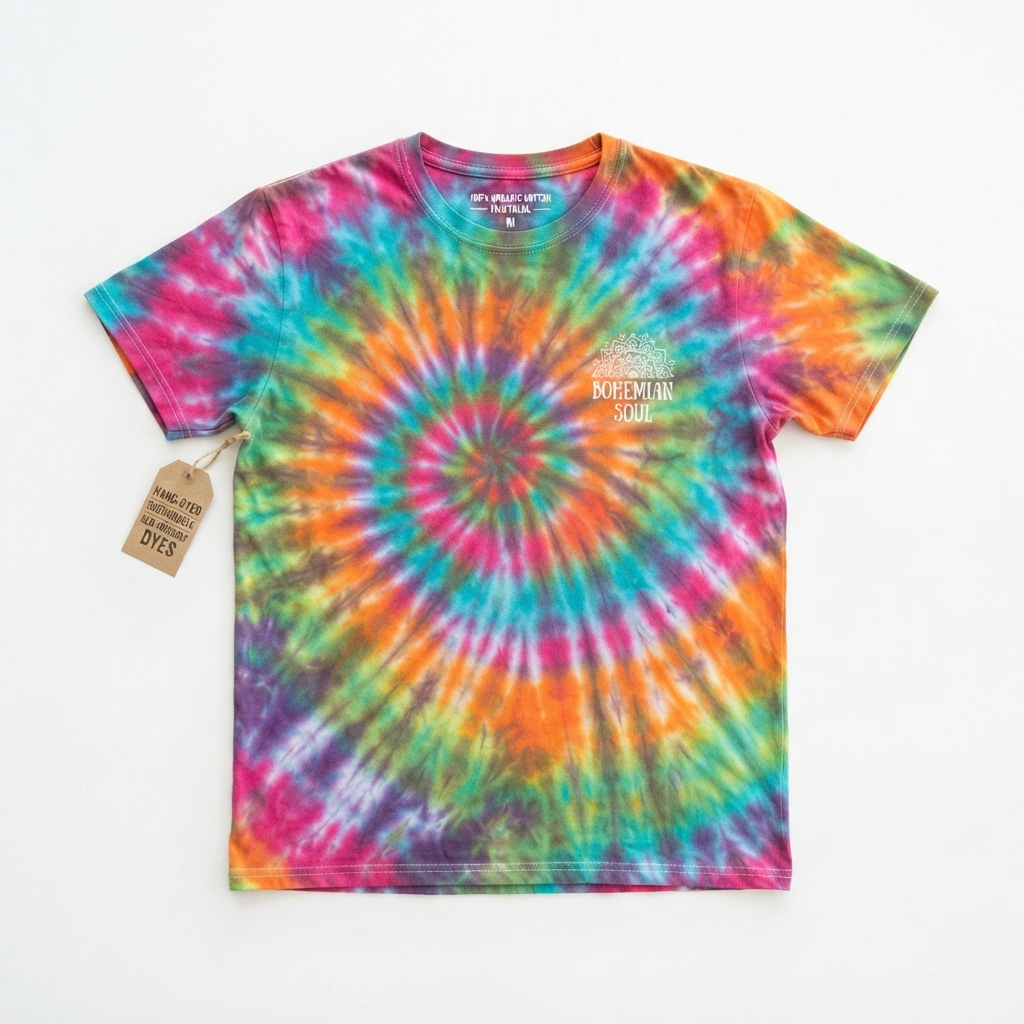 Hippie Boho Tie-Dye Tee