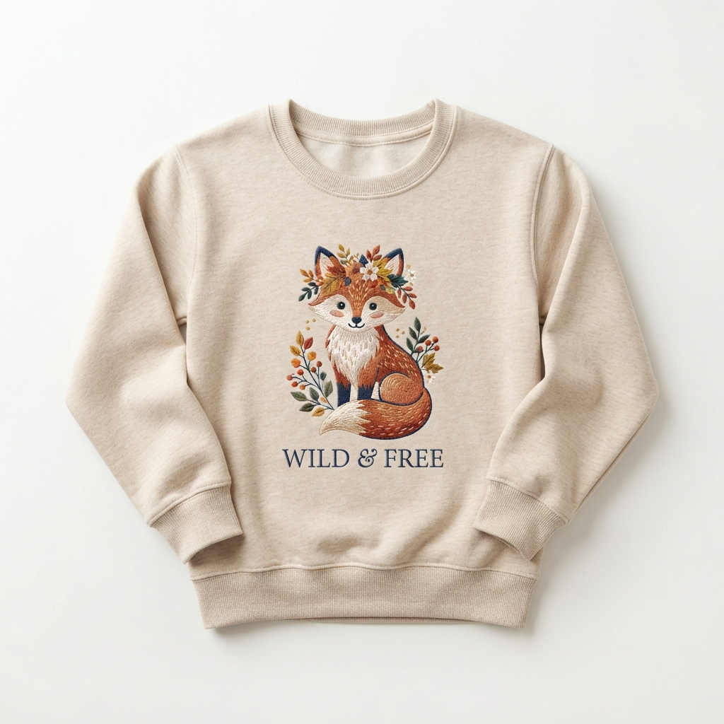 Fox Character Sweatshirt