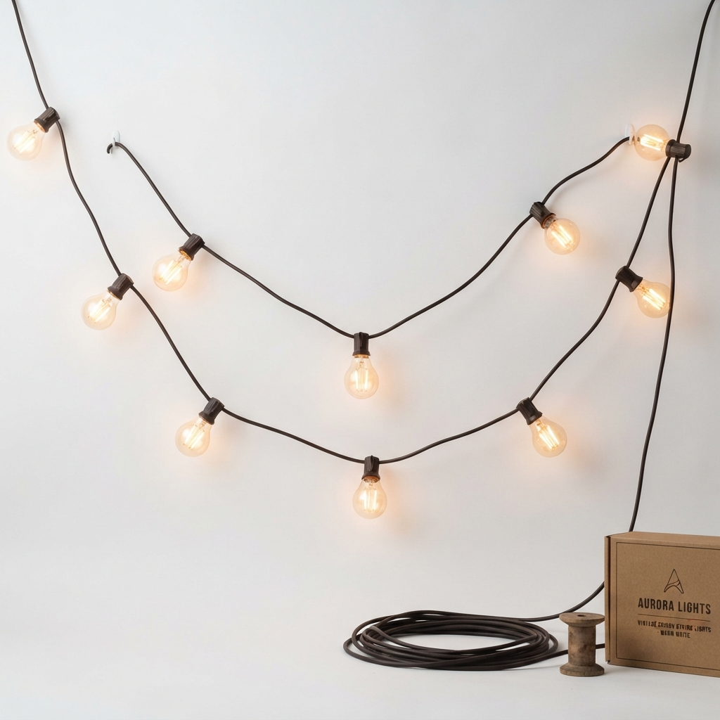Warm White Edison String Lights