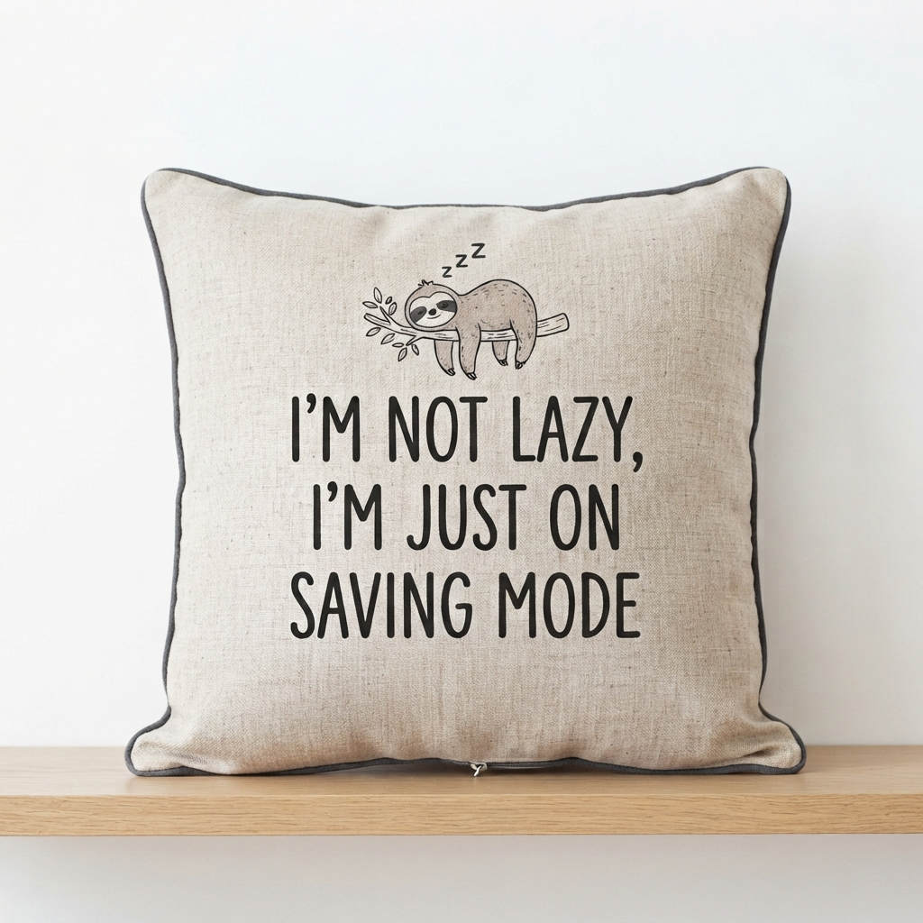 Funny Quote Throw Pillow