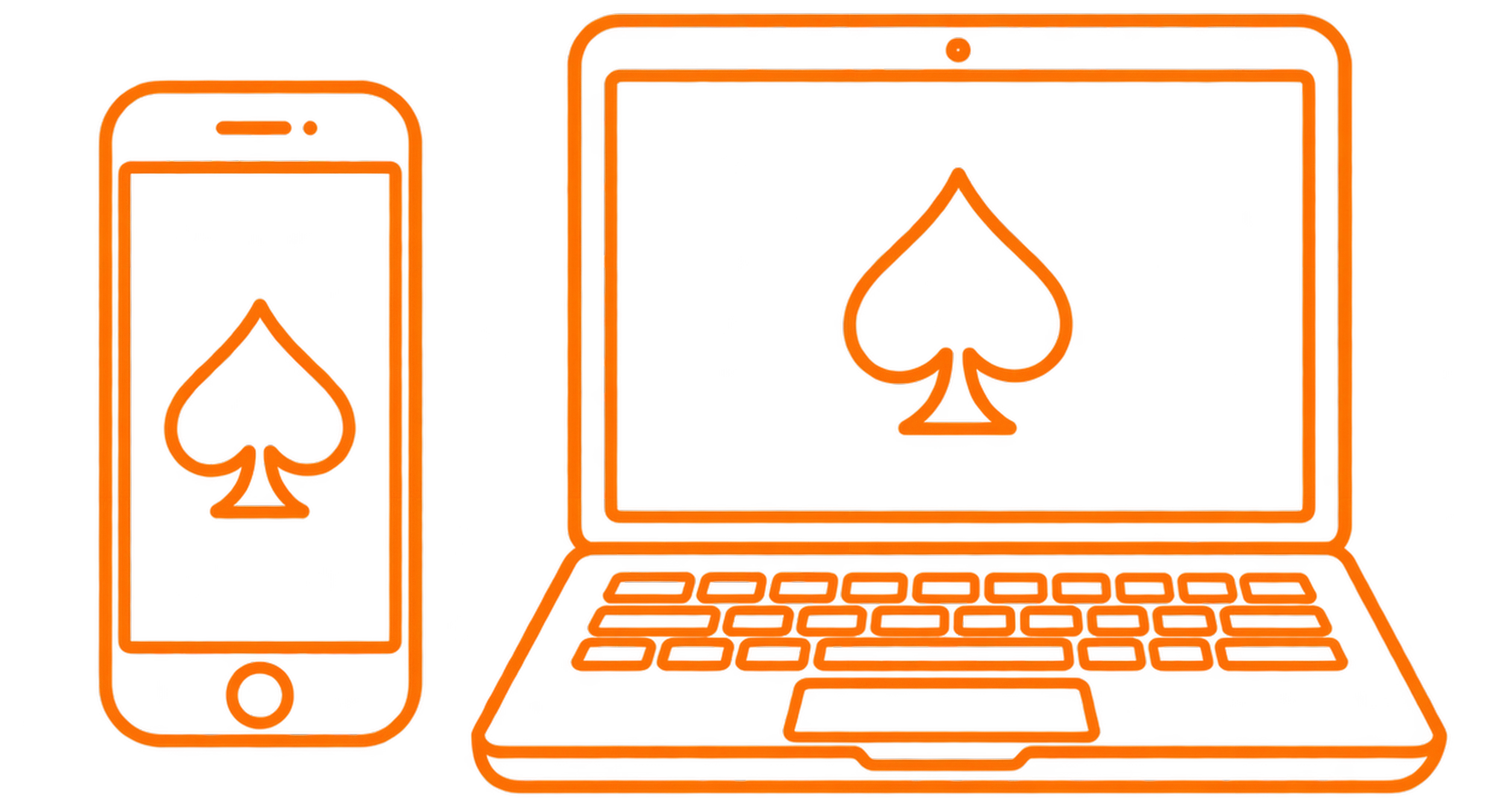 Salut Online auf Smartphone und Laptop