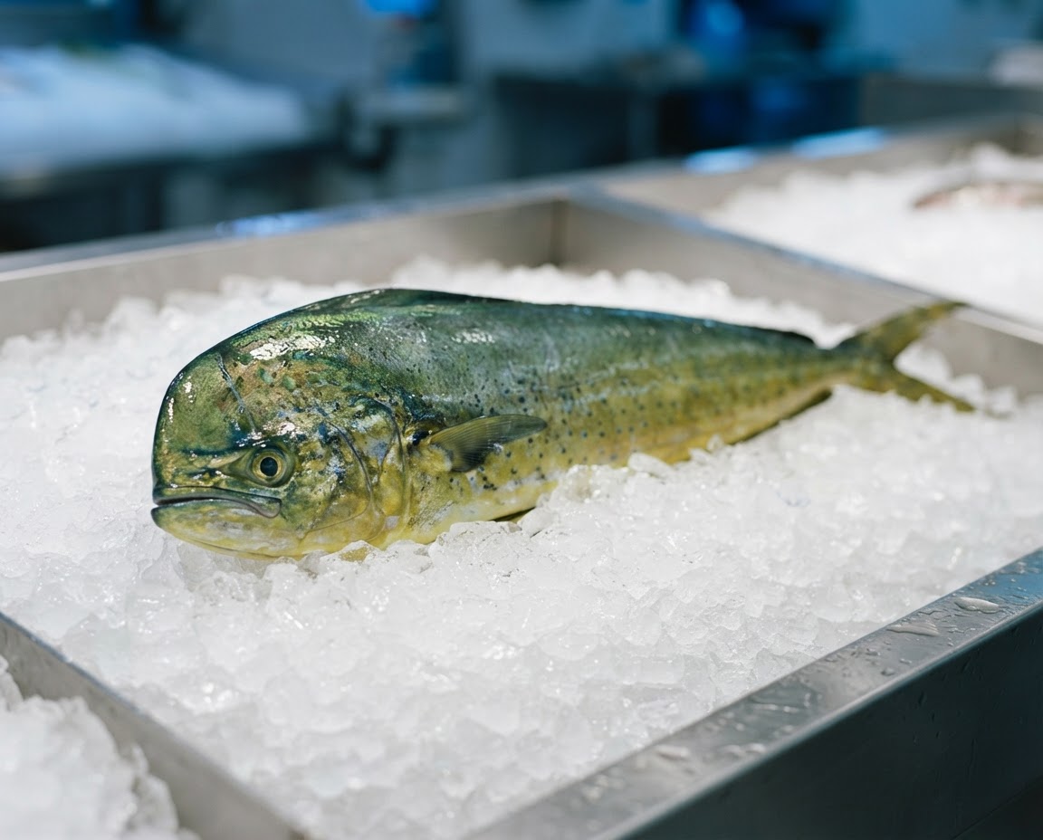 Fresh mahi mahi catch