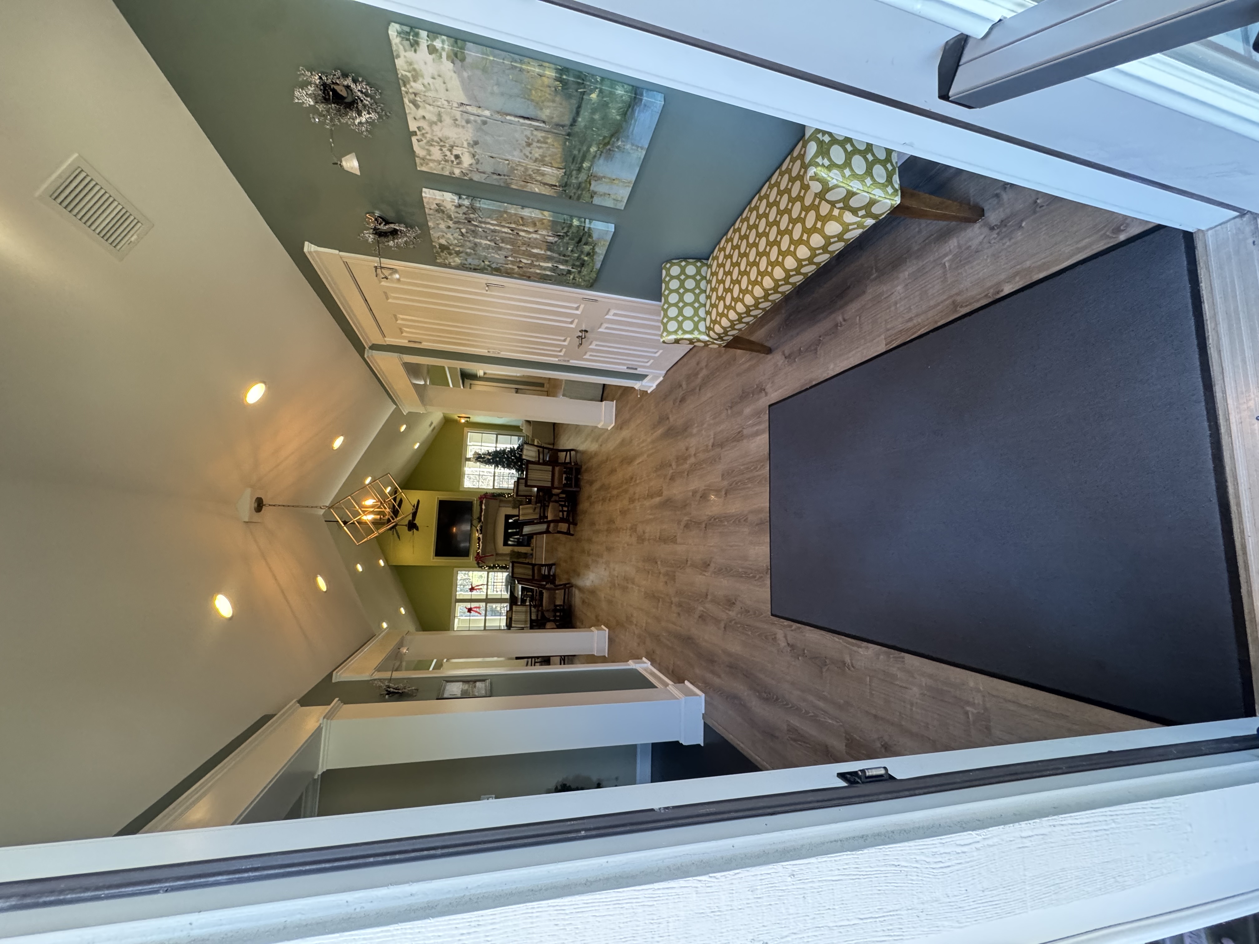 Beautifully staged, immaculately clean model home interior