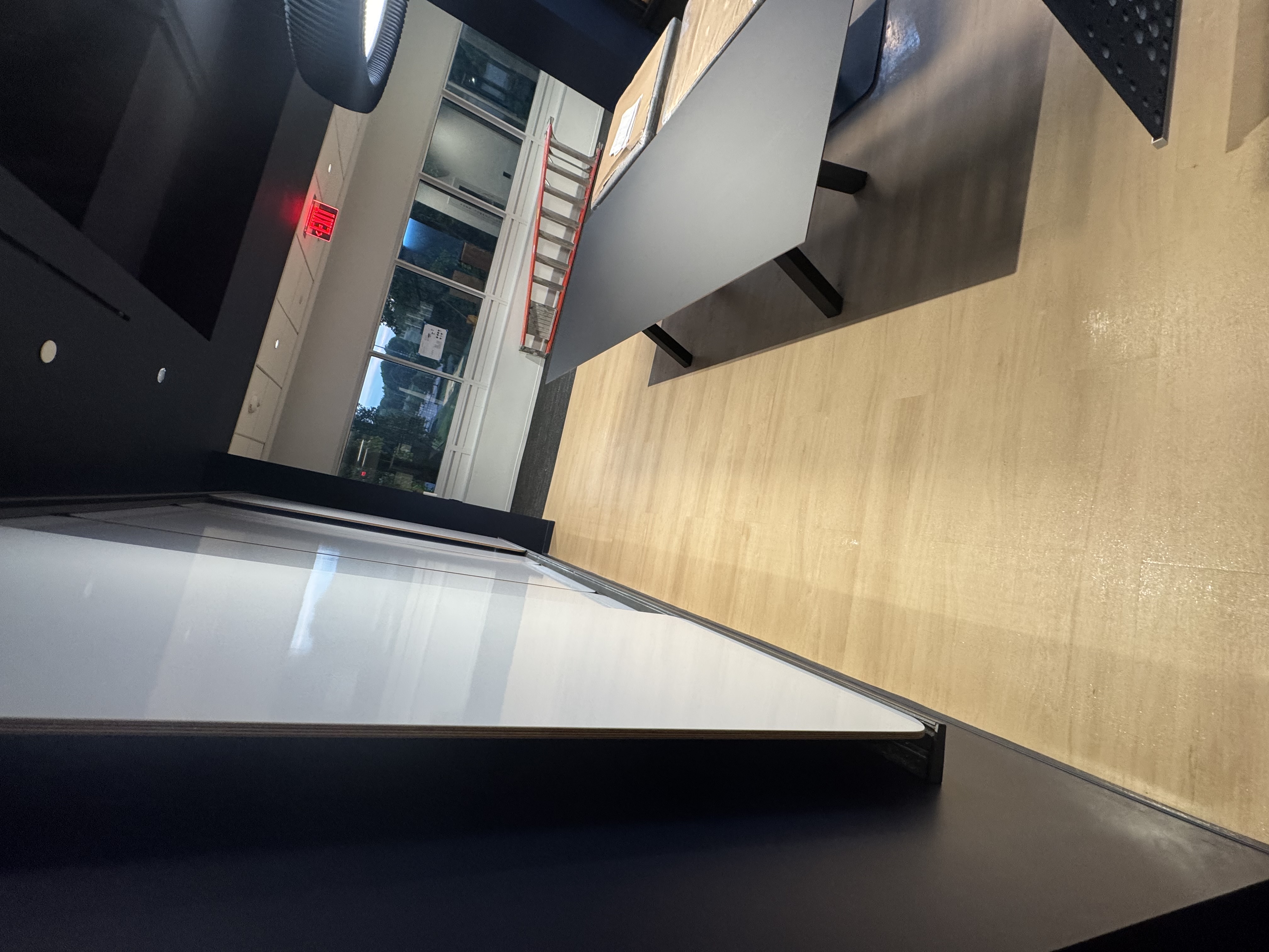 Pristine homebuilder sales office interior