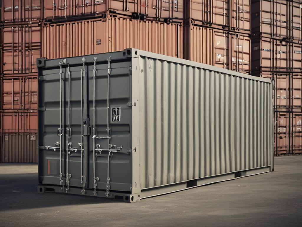 20 foot used shipping container, durable, storage, shipping